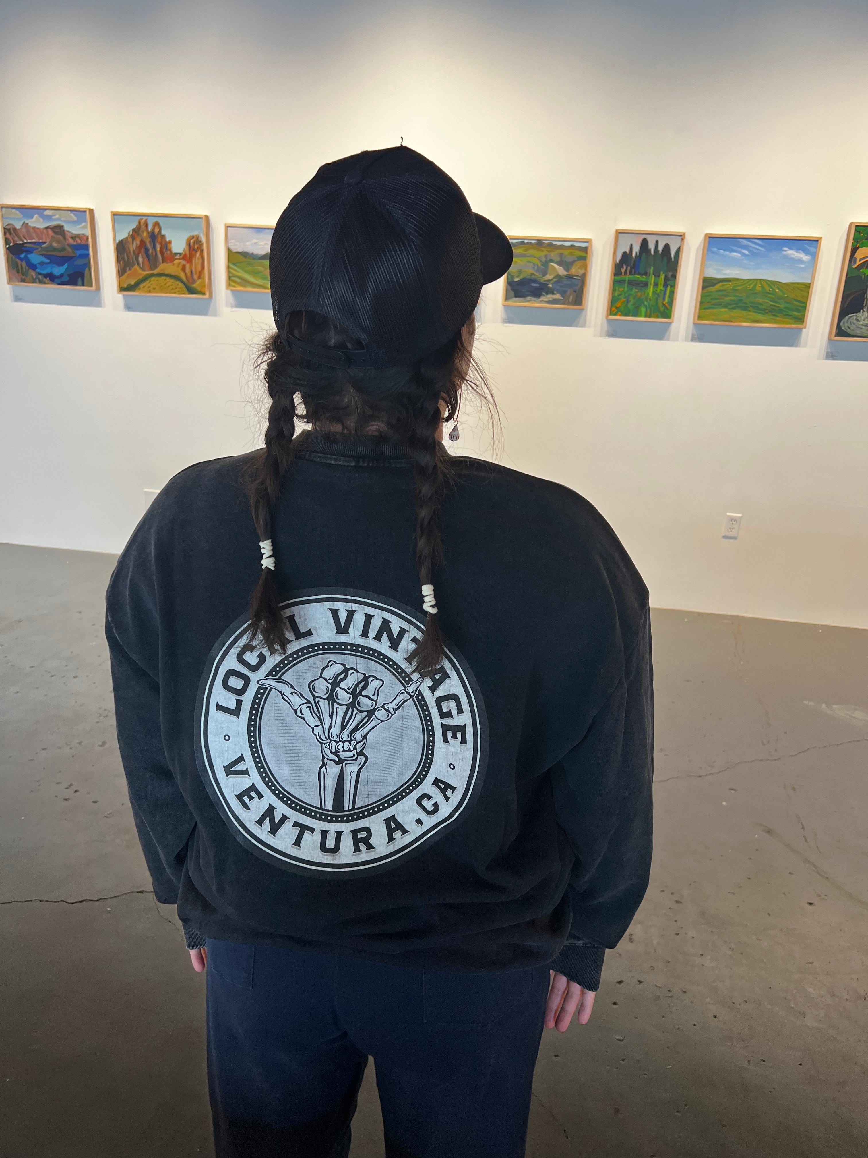 Logo Crewneck - Stonewash