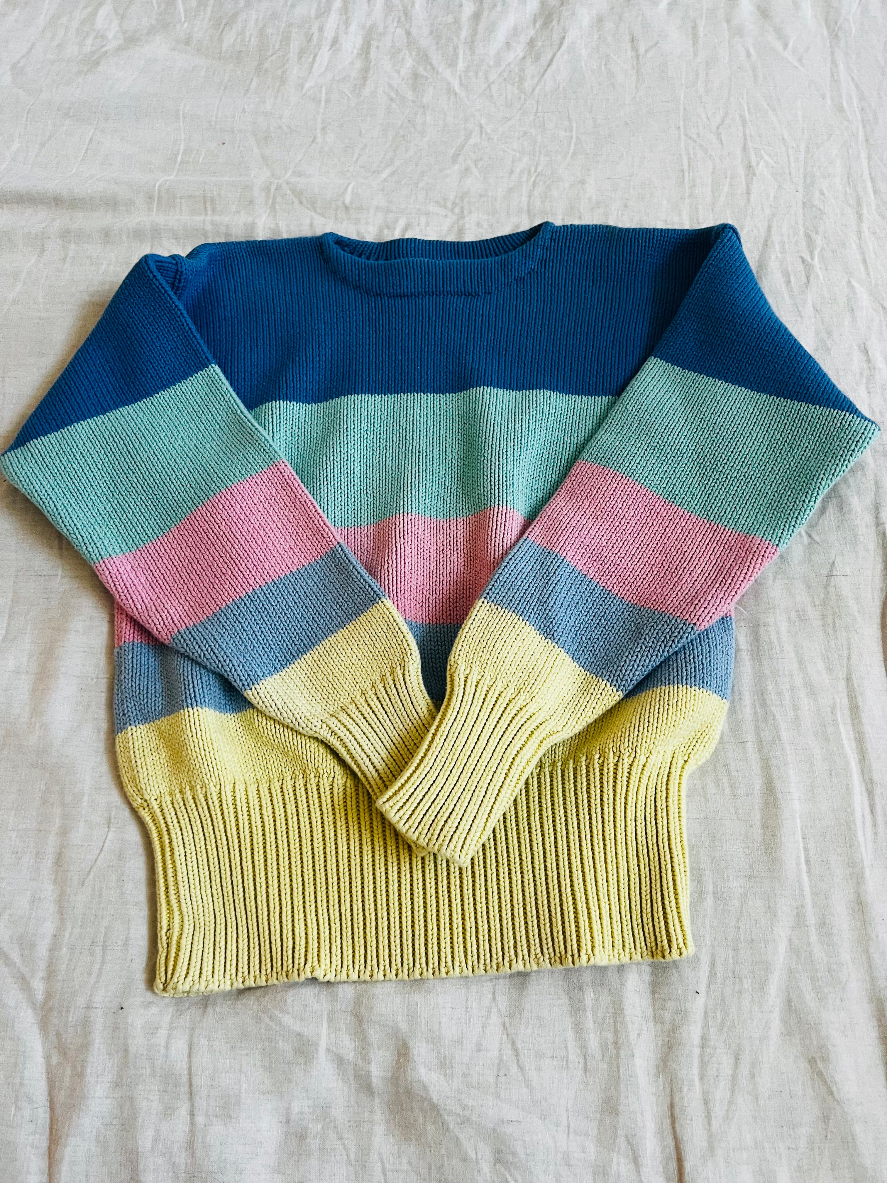Vintage Colorblock Polo Ralph Lauren Sweater