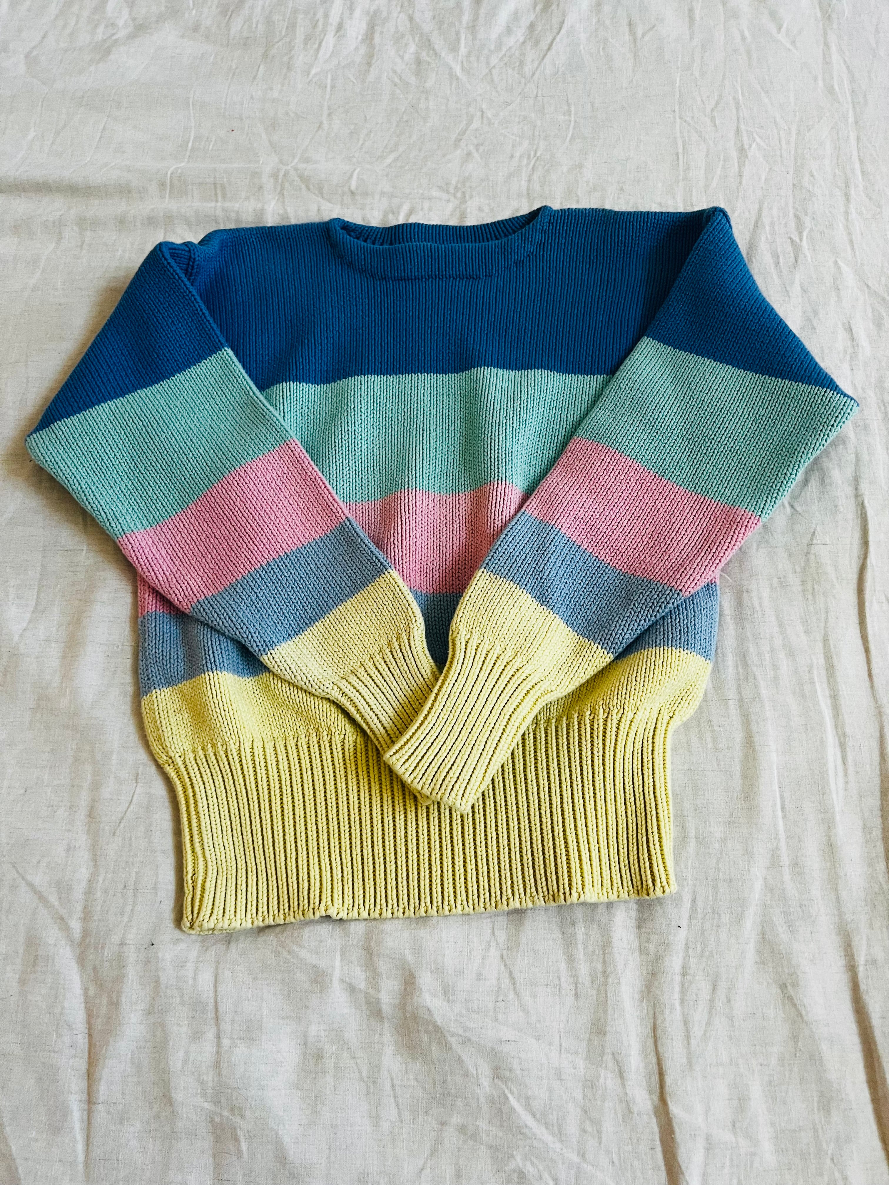 Vintage Colorblock Polo Ralph Lauren Sweater