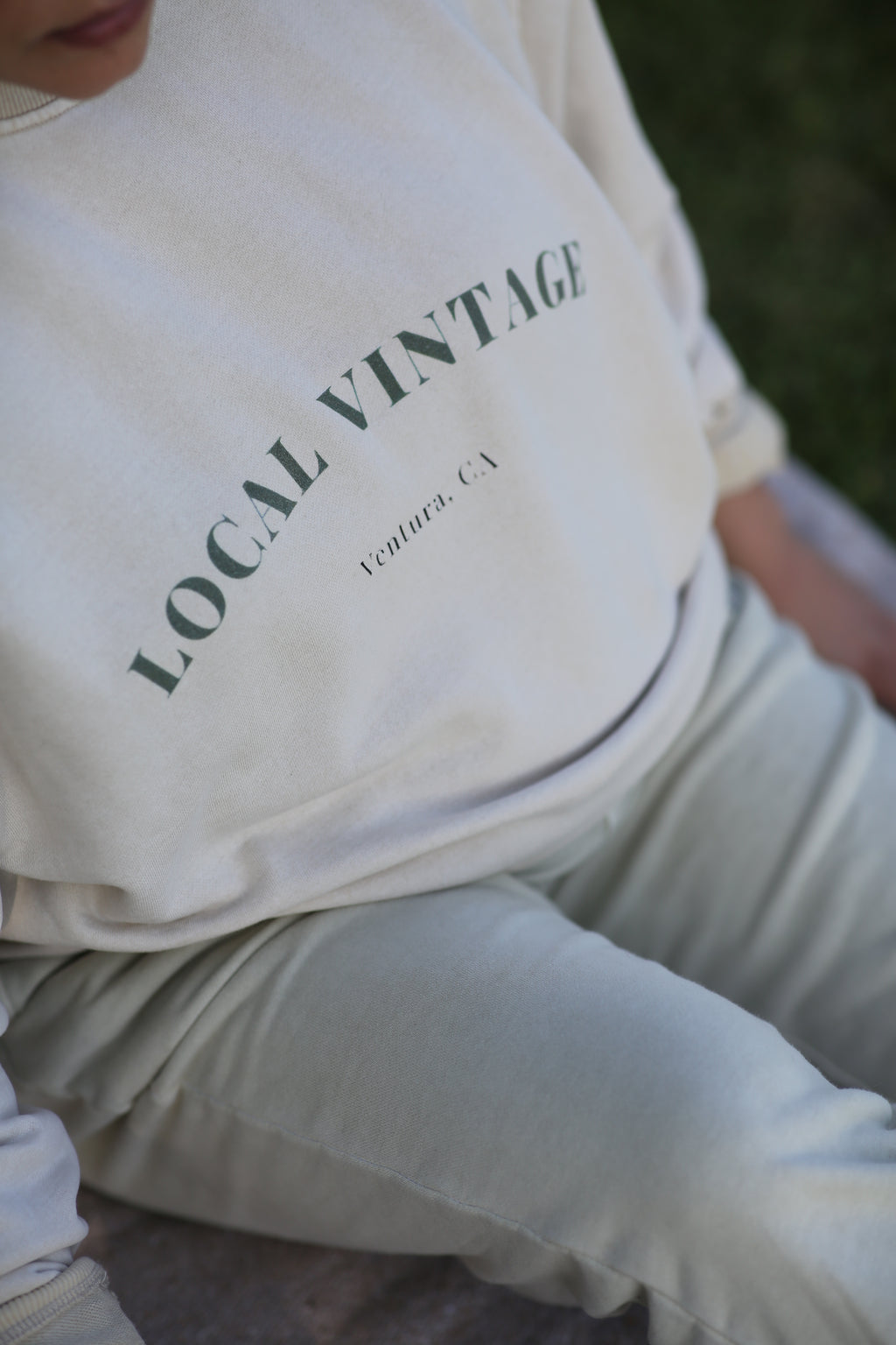 Logo Crewneck - Sandwashed