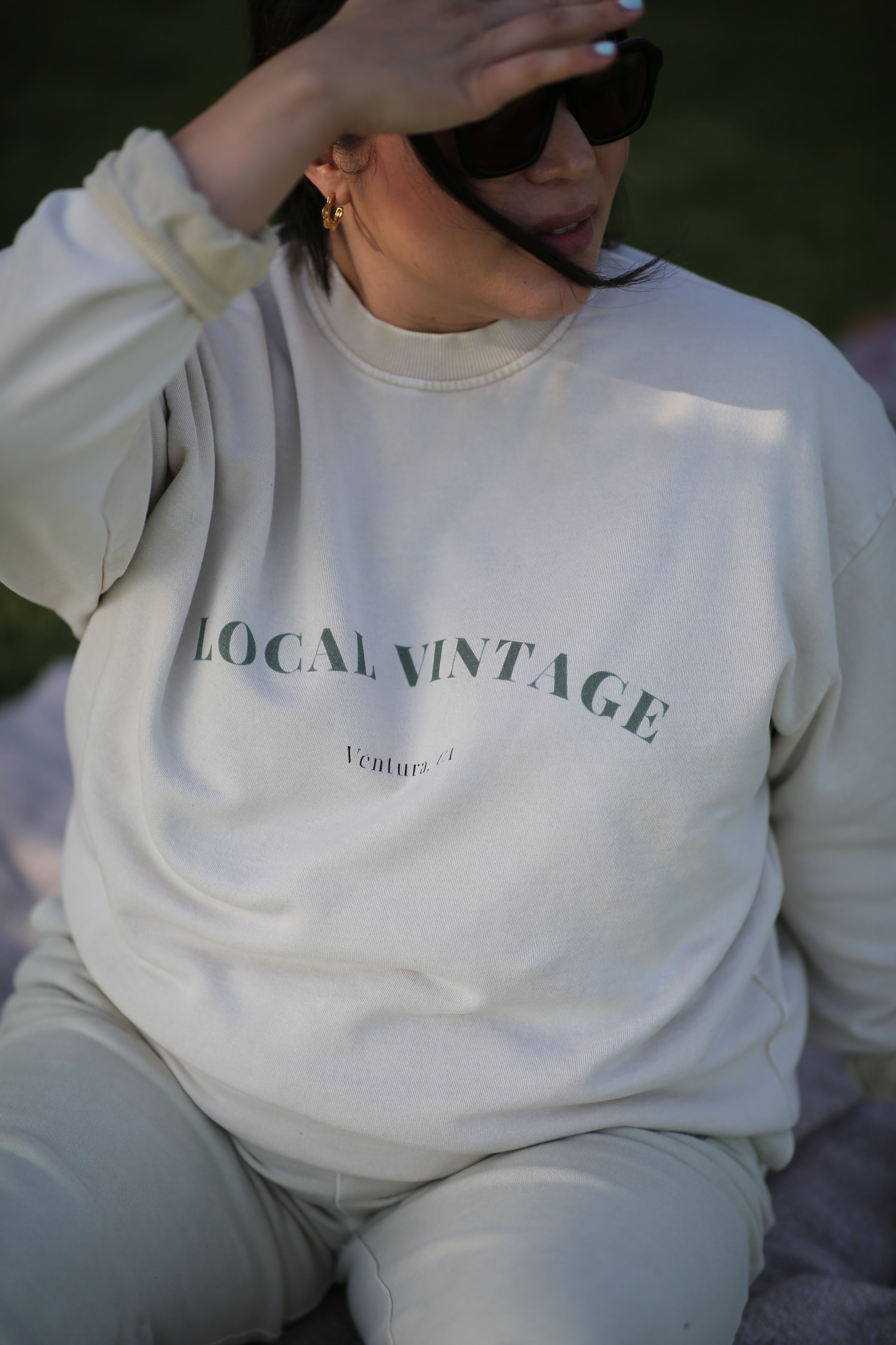 Logo Crewneck - Sandwashed