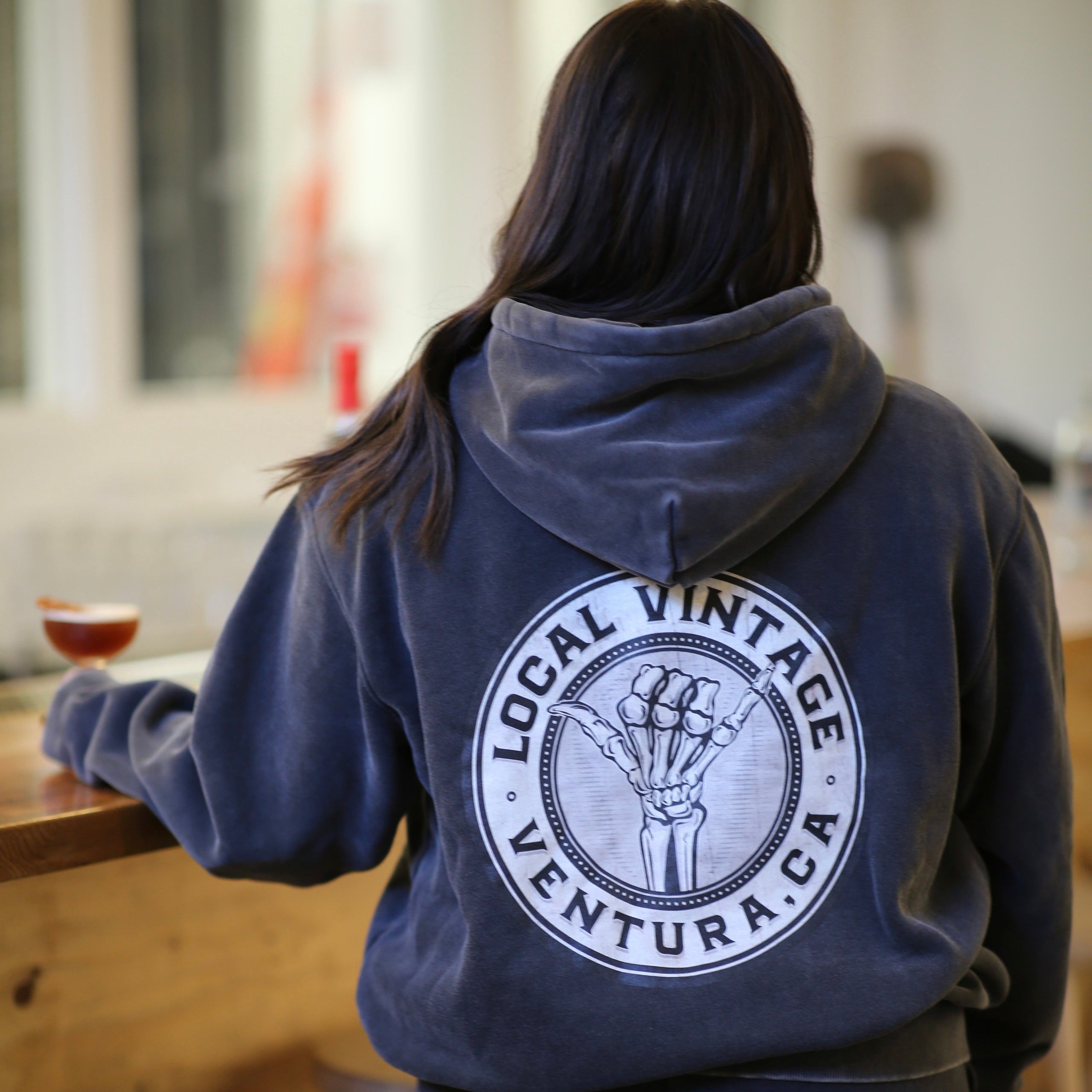 Logo Hoodie - Stonewash