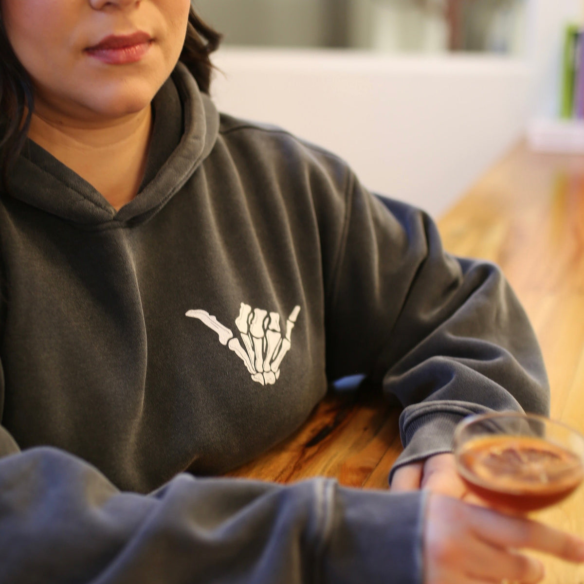 Logo Hoodie - Stonewashed