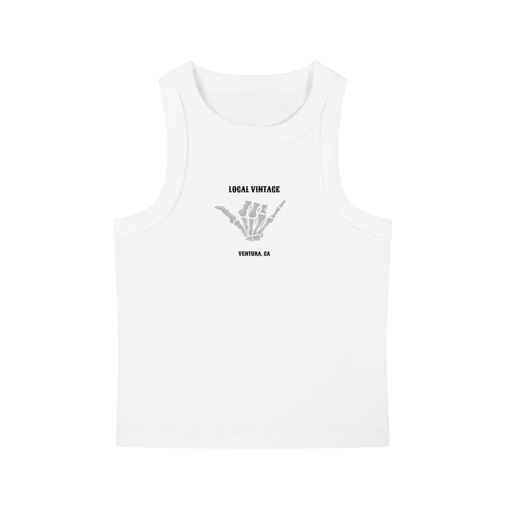 Essential Logo Tank, Cropped