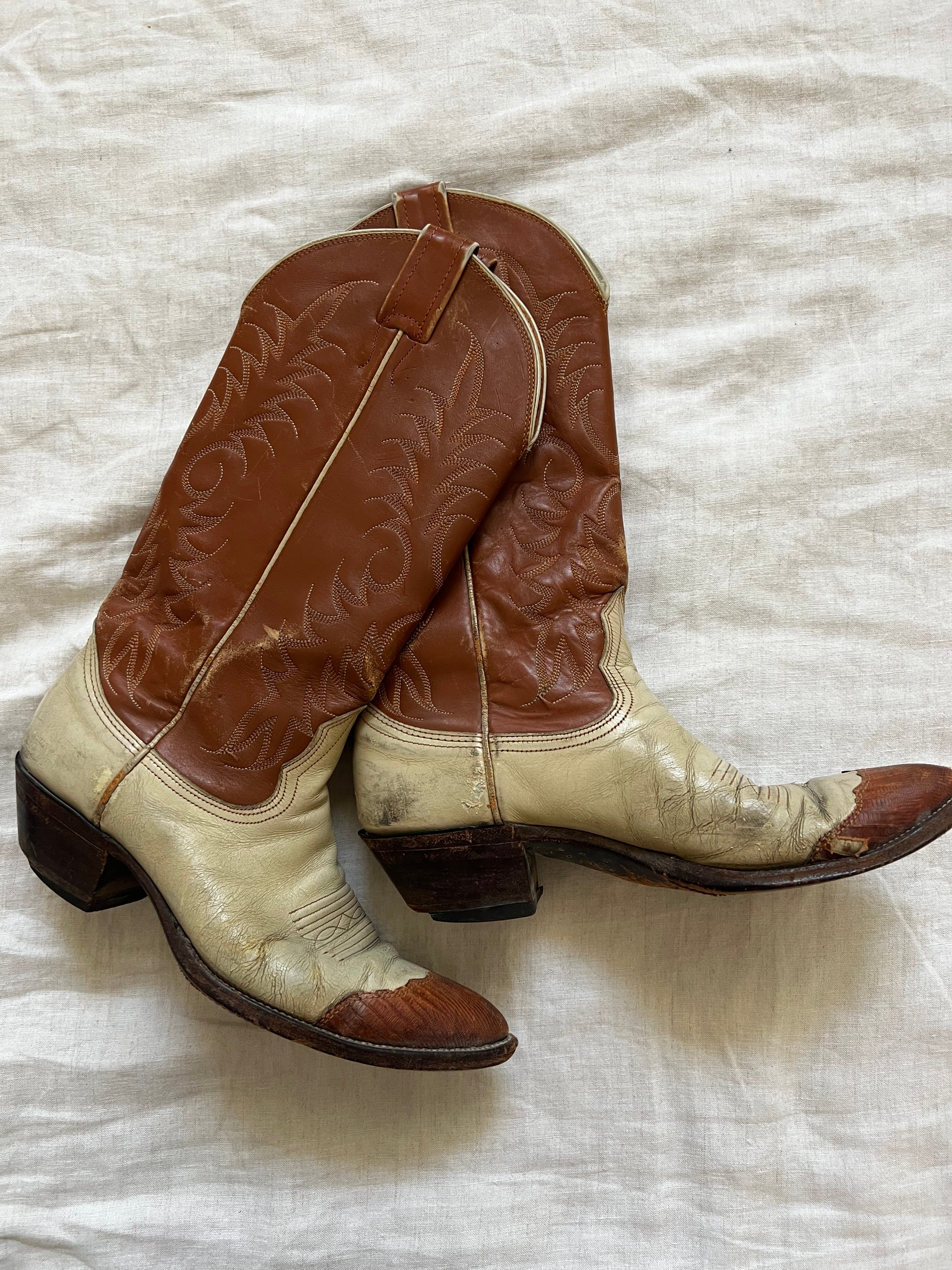 Vintage Nocona Cowboy Boots