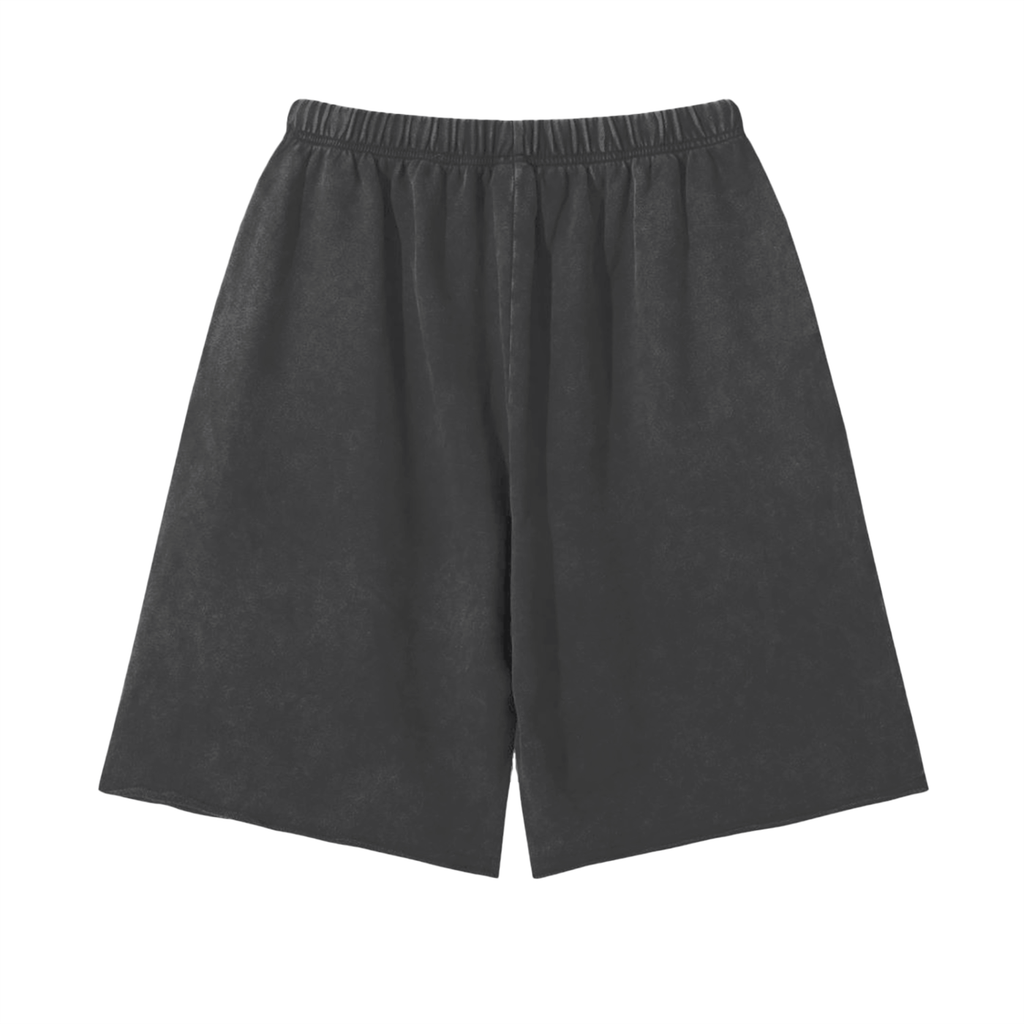 Logo Shorts - Stonewash, Full Length
