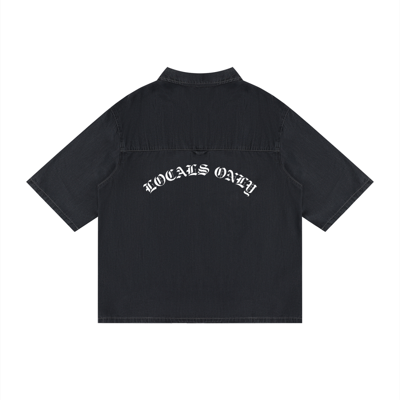 Unisex Vintage Wash Drop Shoulder Lyocell Shirt