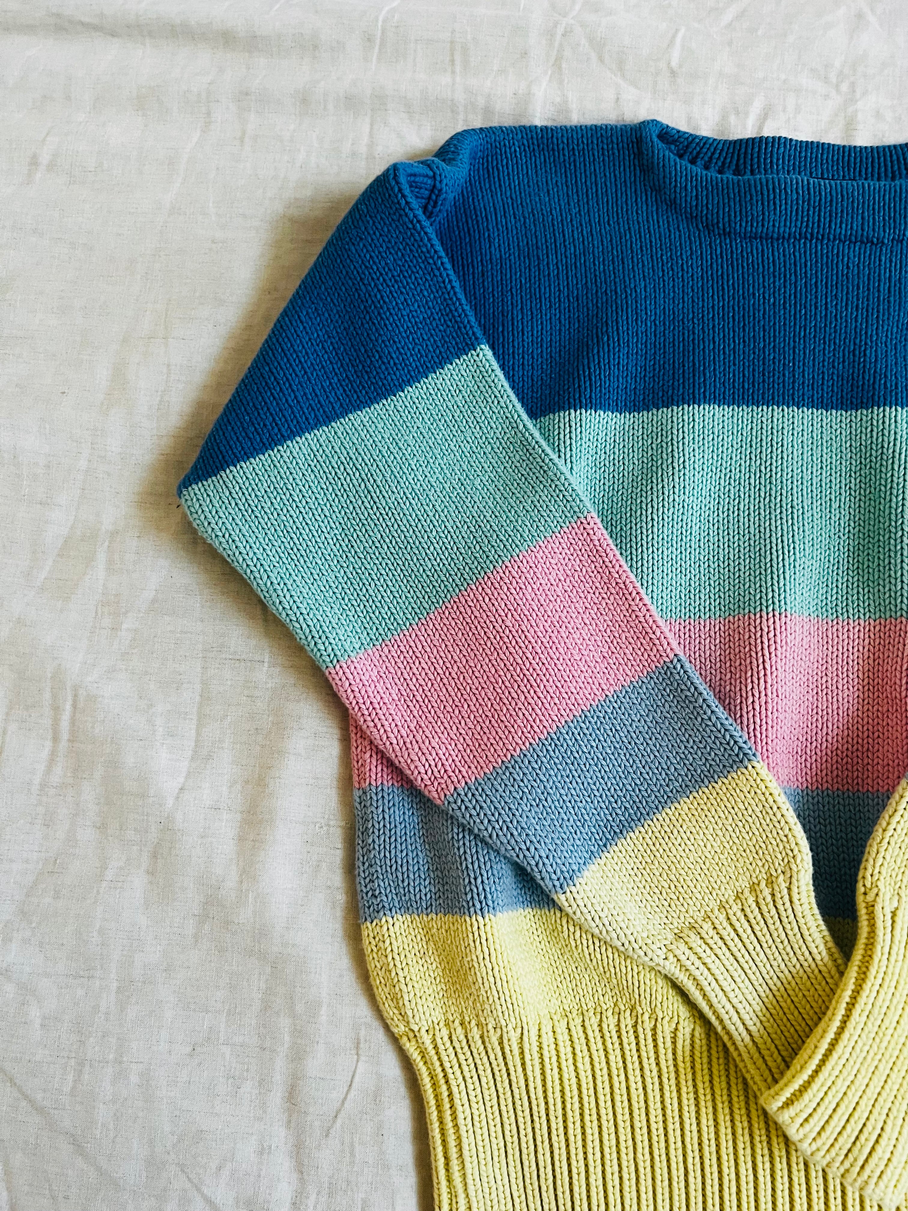 Vintage Colorblock Polo Ralph Lauren Sweater