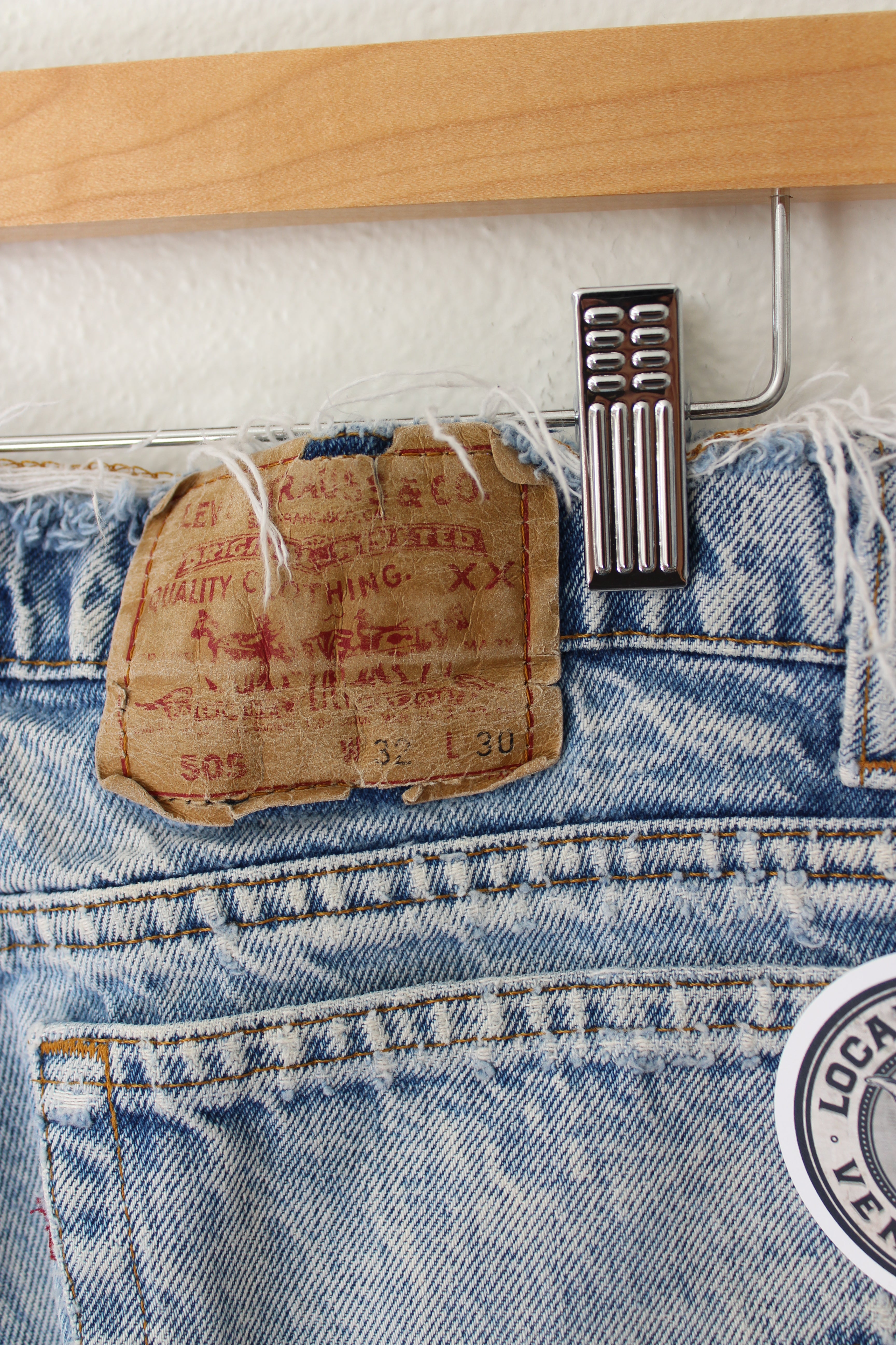 Thrashed Vintage Levis Shorts