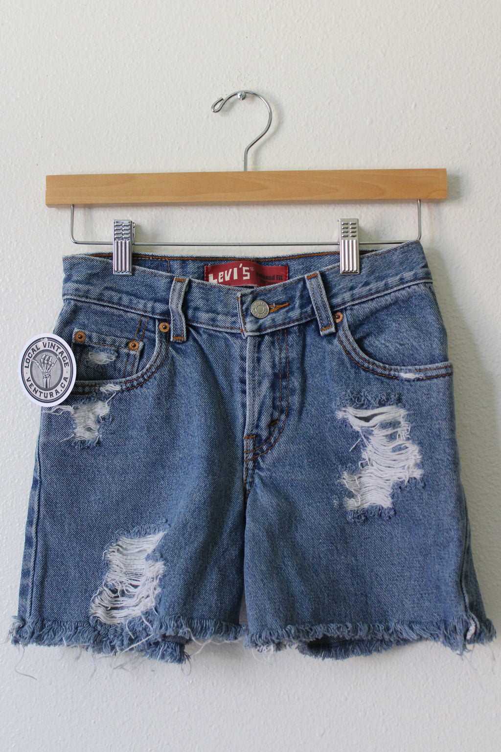 Kids Levis Denim Shorts