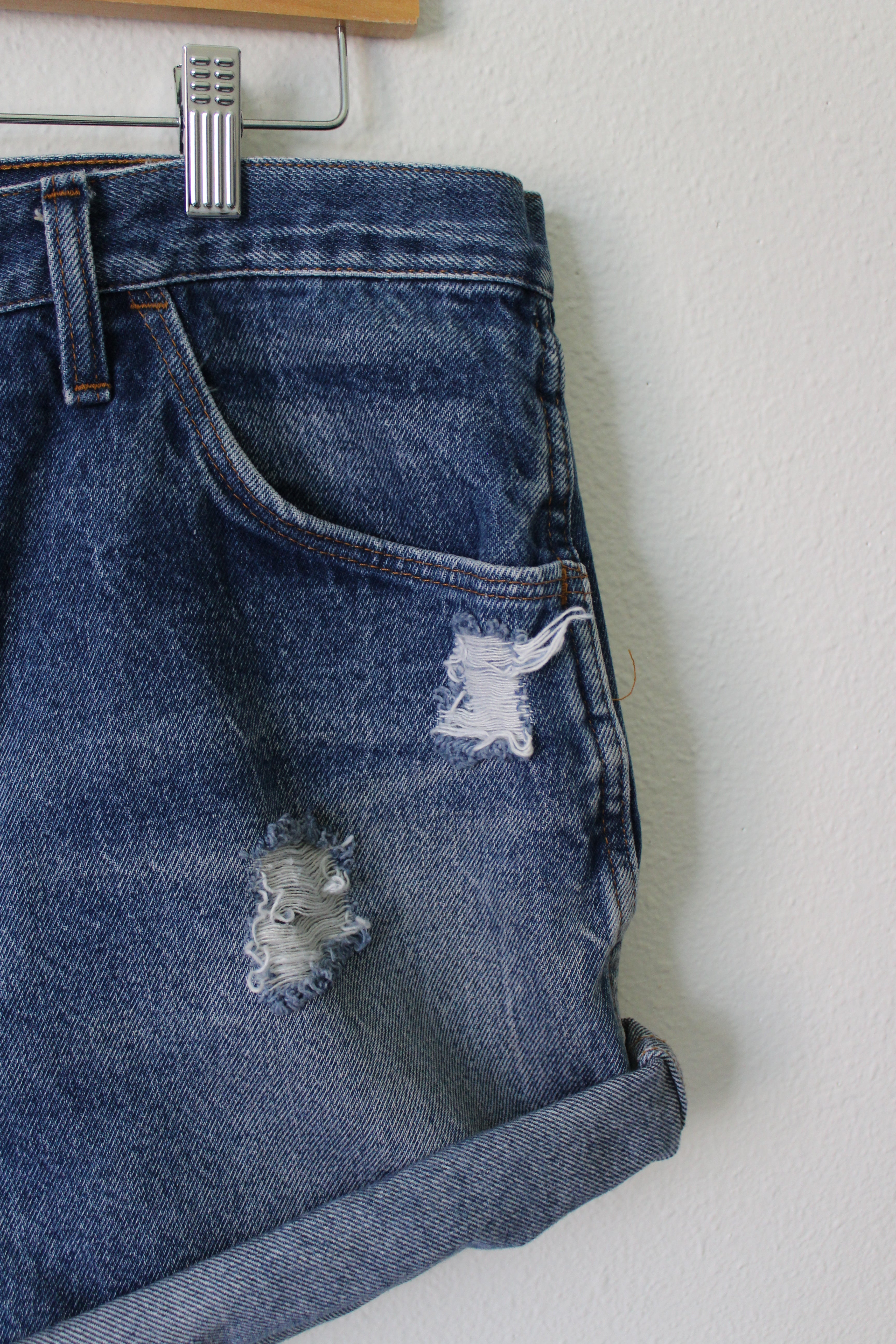 Vintage Rustlers Denim Shorts