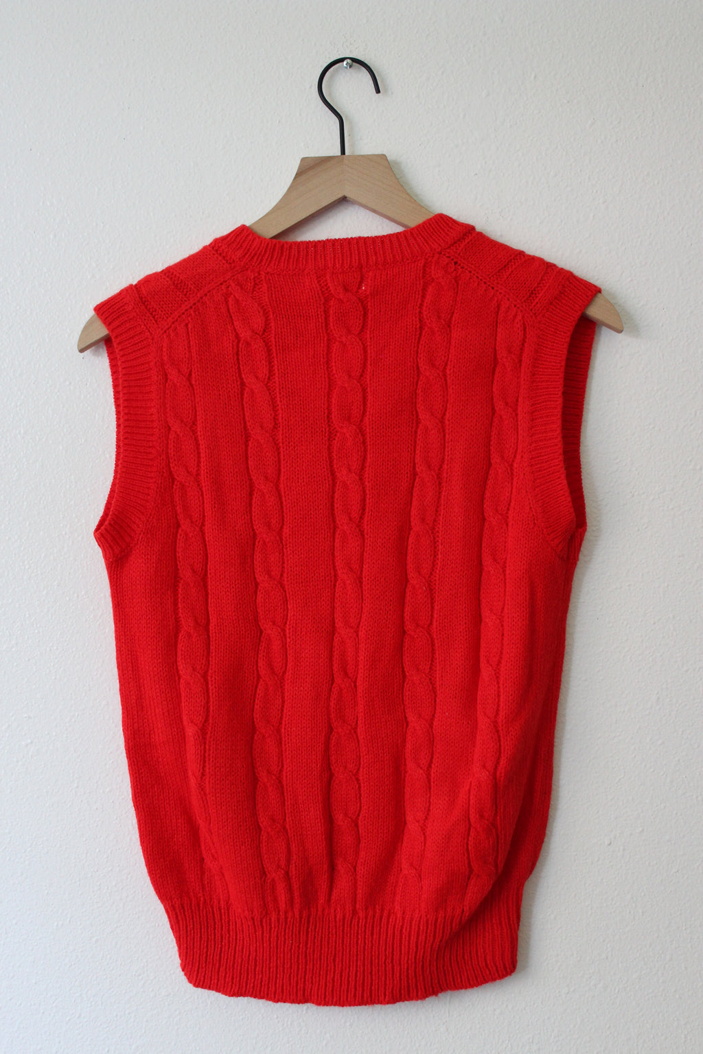 Vintage Chunky Sweater Vest