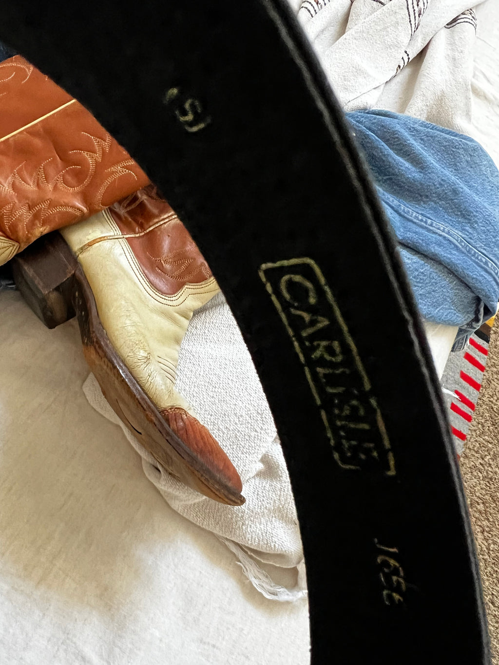 Vintage Half Moon Belt
