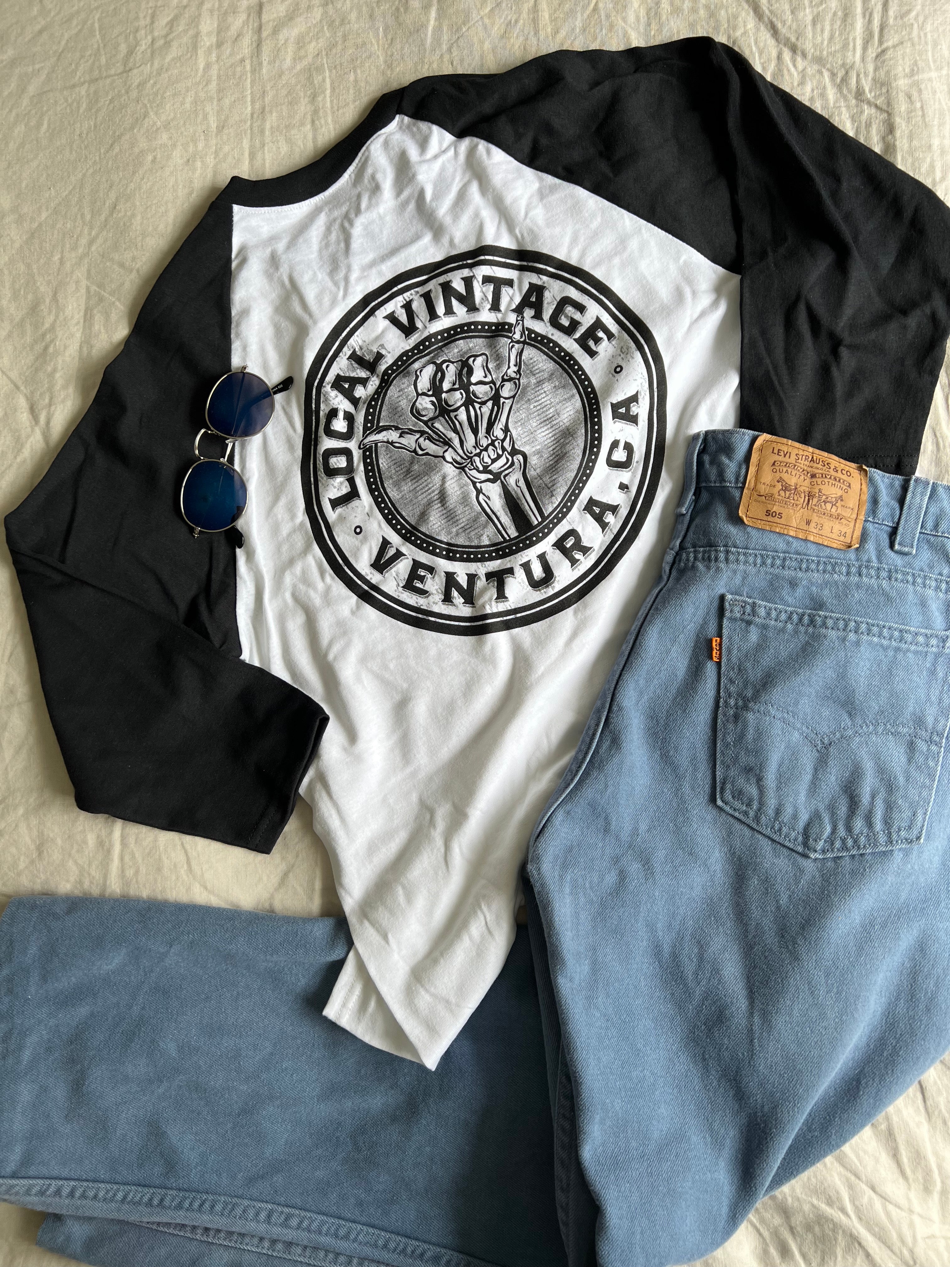 LOCAL VINTAGE BASEBALL TEE