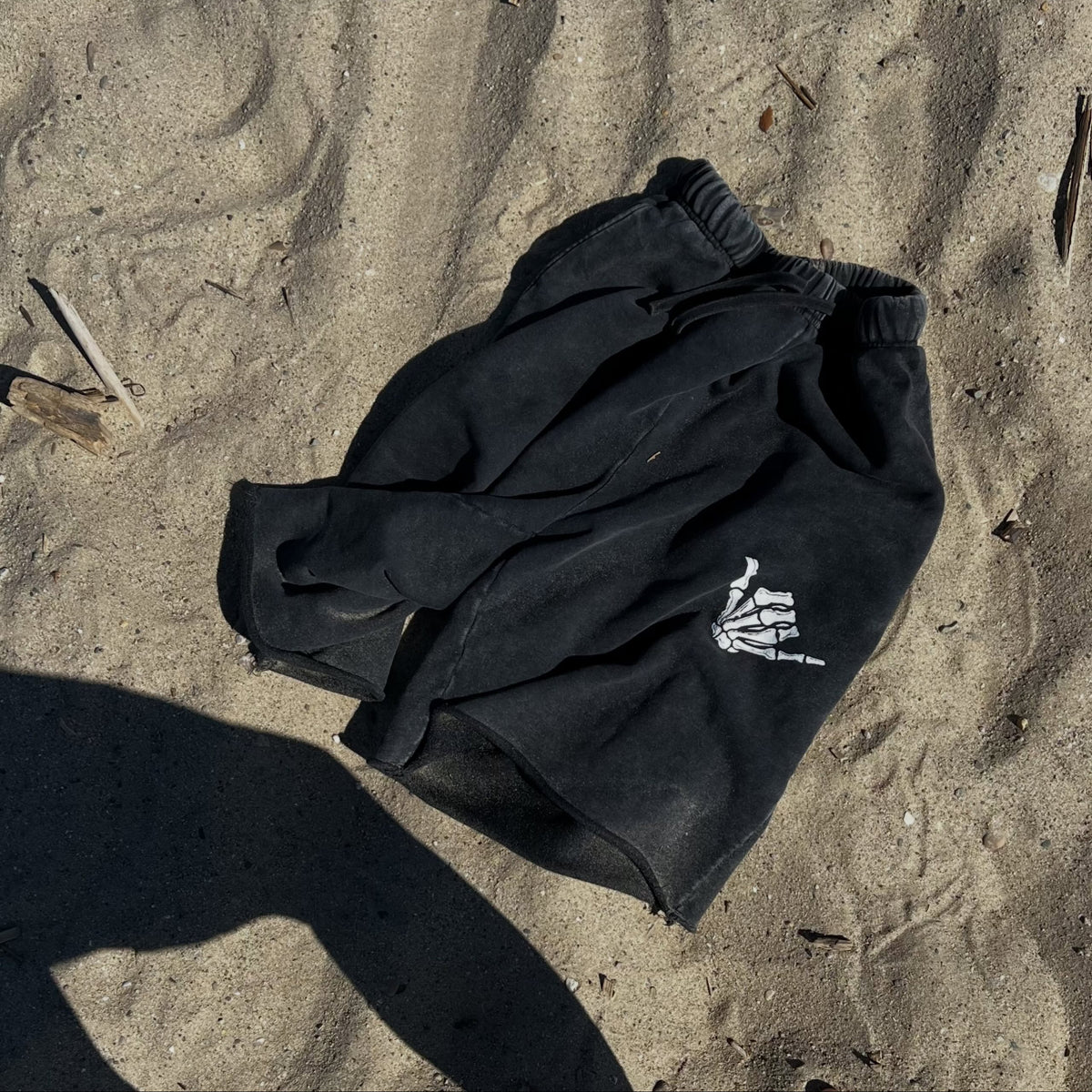 Logo Shorts - Stonewashed