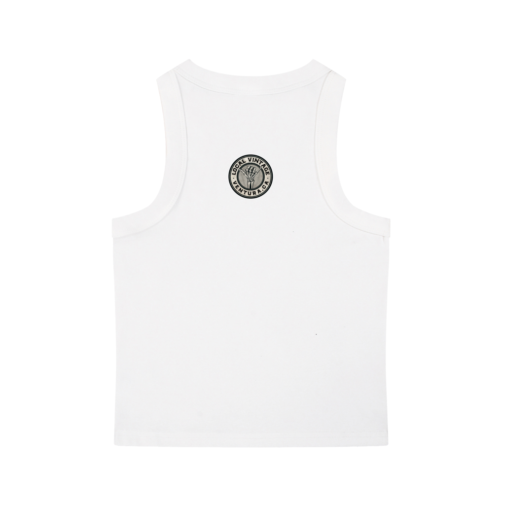 Essential Logo Tank, Cropped