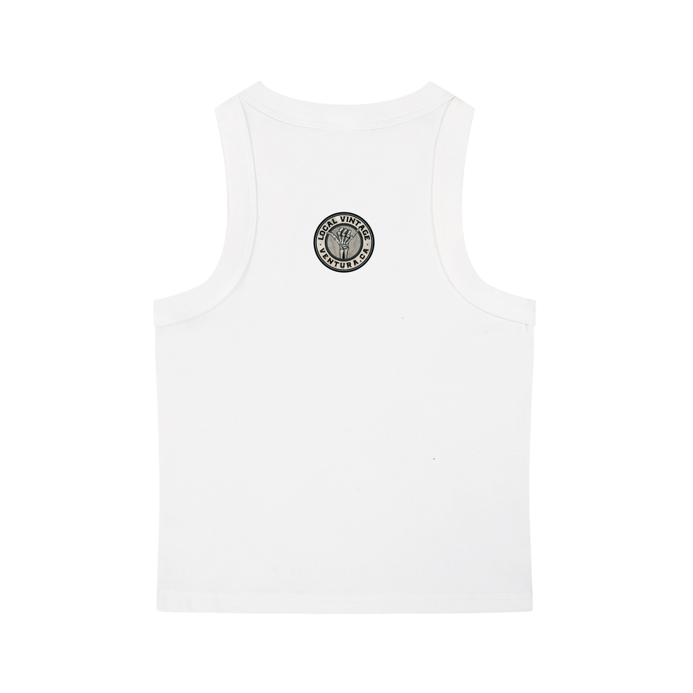 Essential Logo Tank, Cropped
