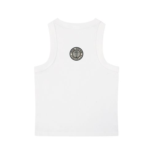 Essential Logo Tank, Cropped