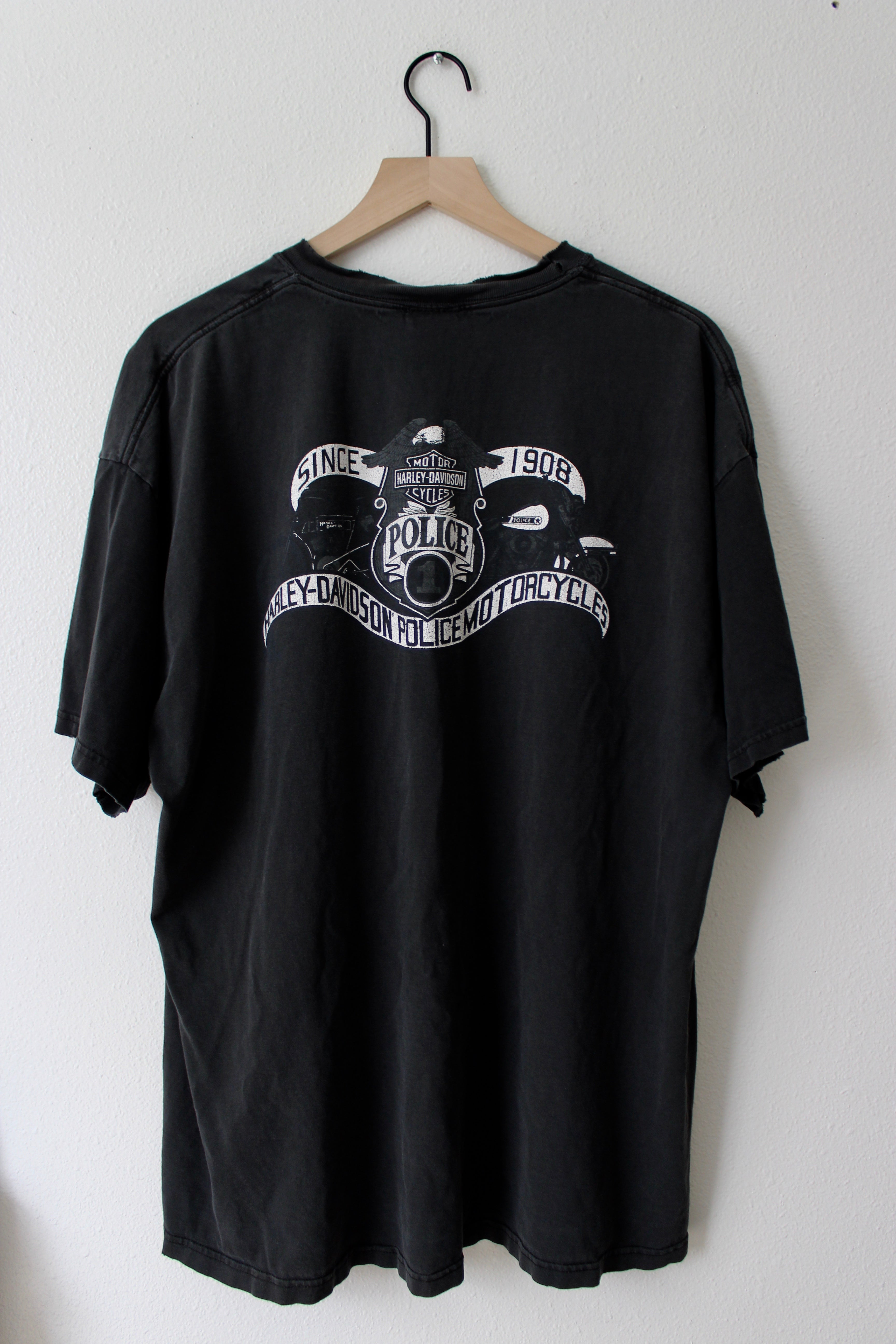 Thrashed Harley Pocket Tee