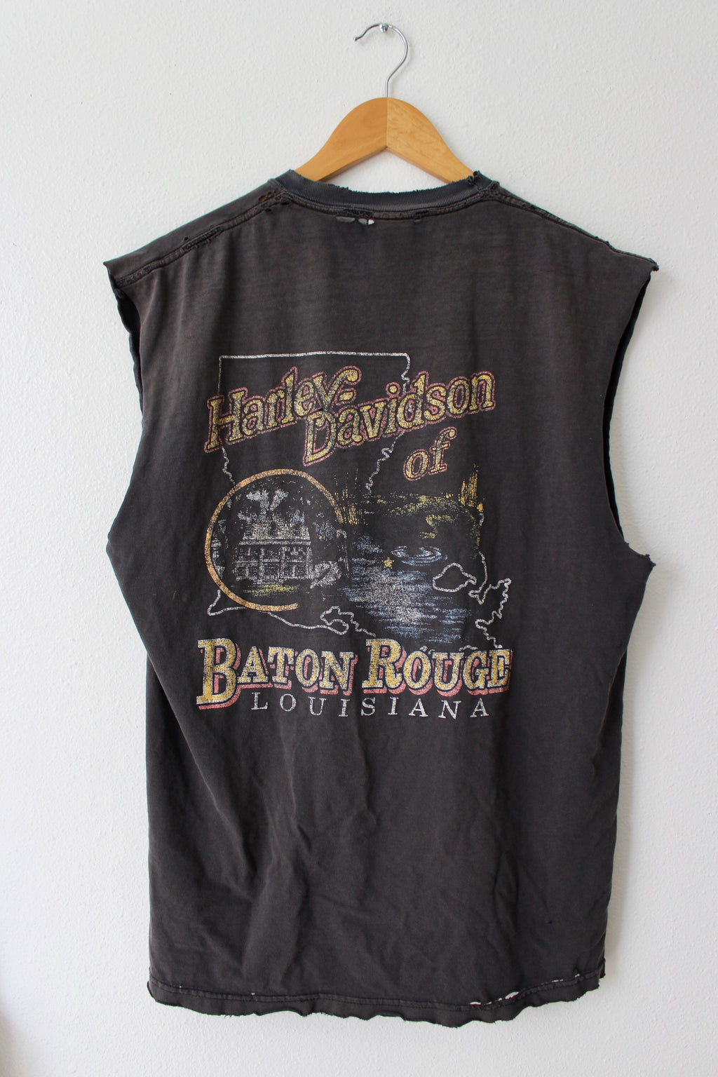 Thrashed Harley Louisiana Tee