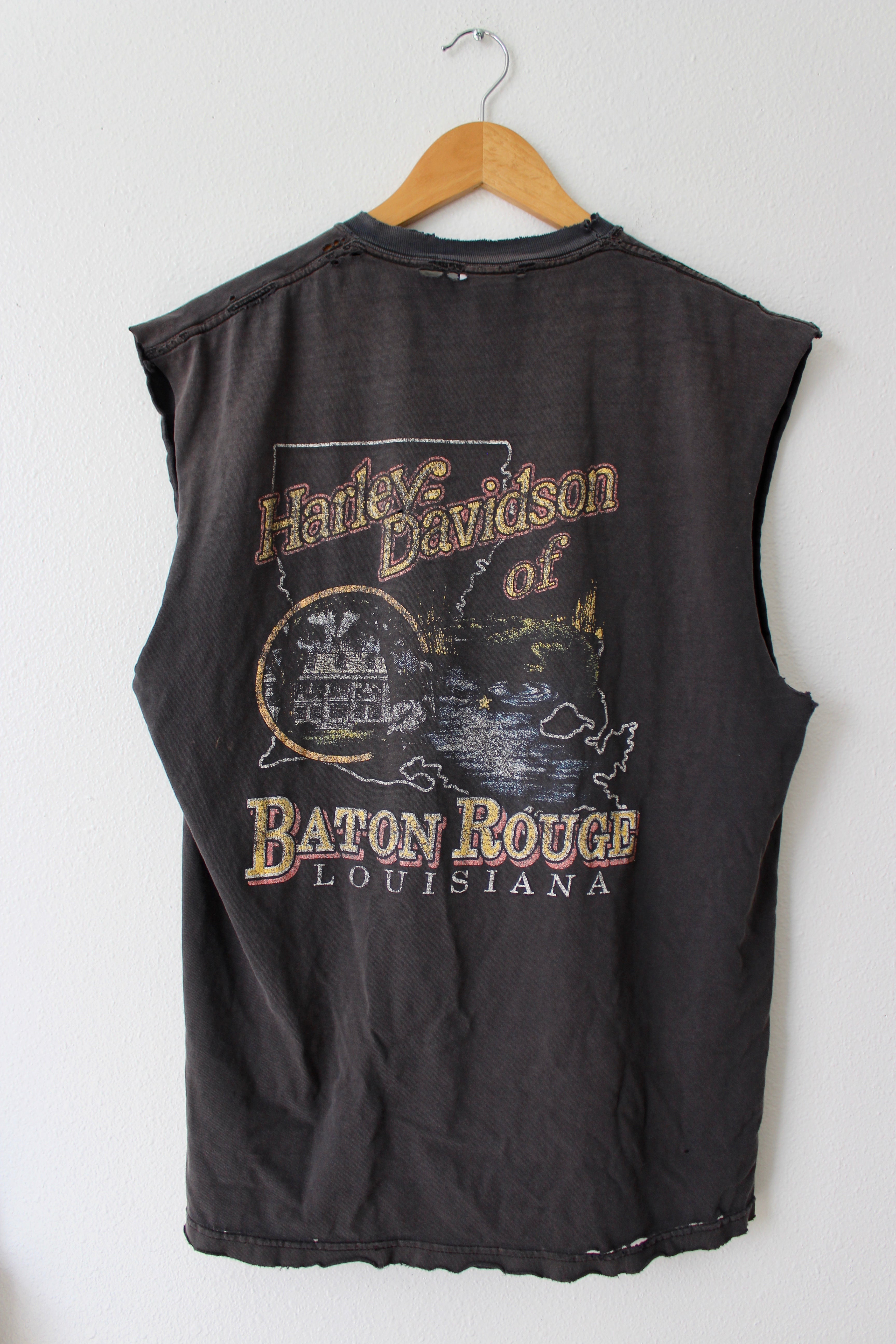 Thrashed Harley Louisiana Tee