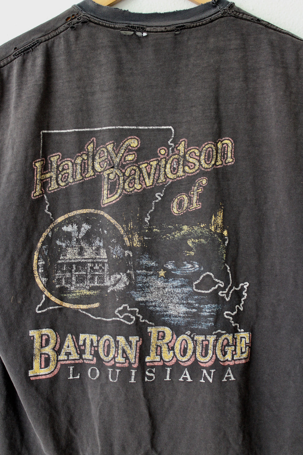 Thrashed Harley Louisiana Tee