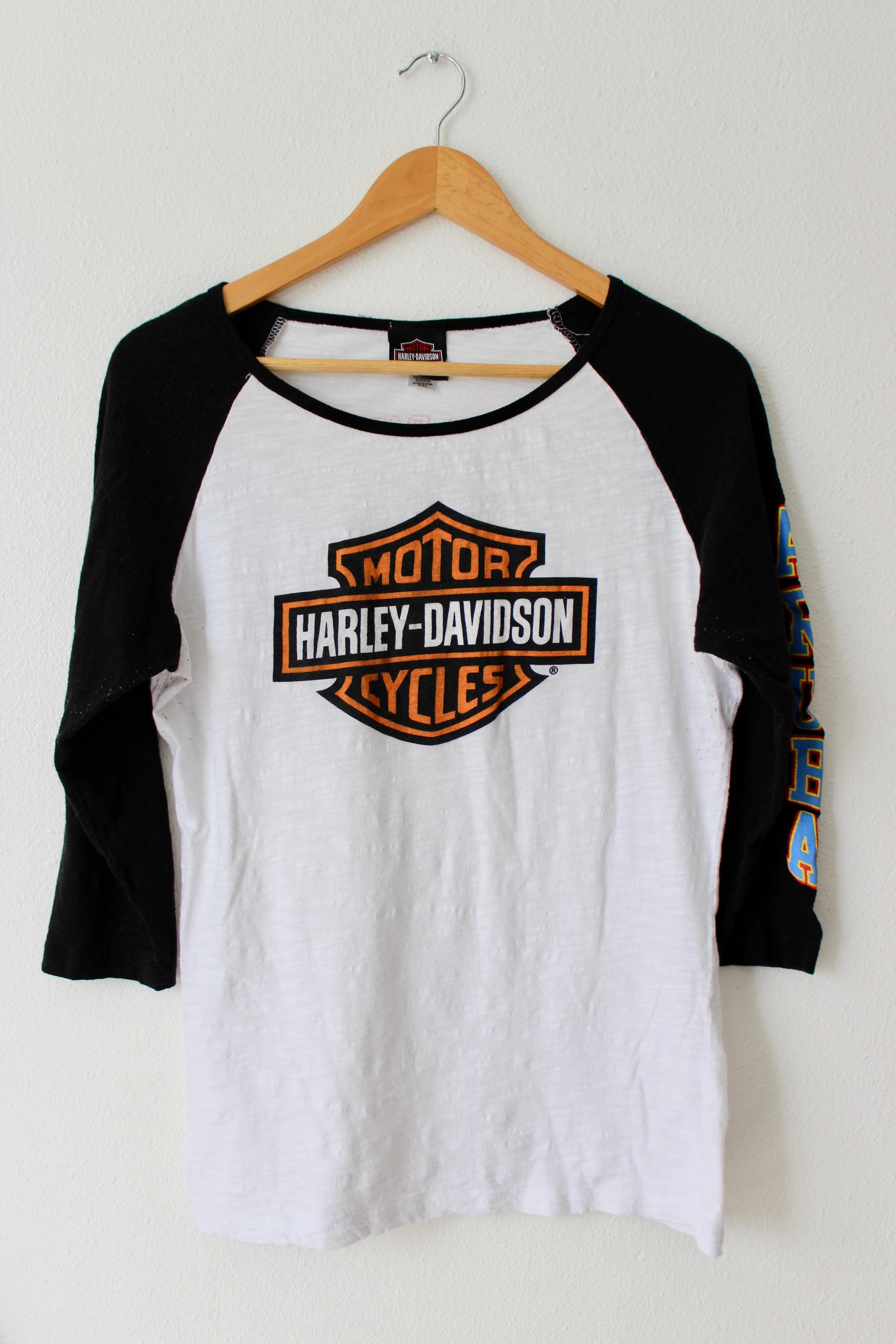 Harley Davidson Aruba Baseball Tee