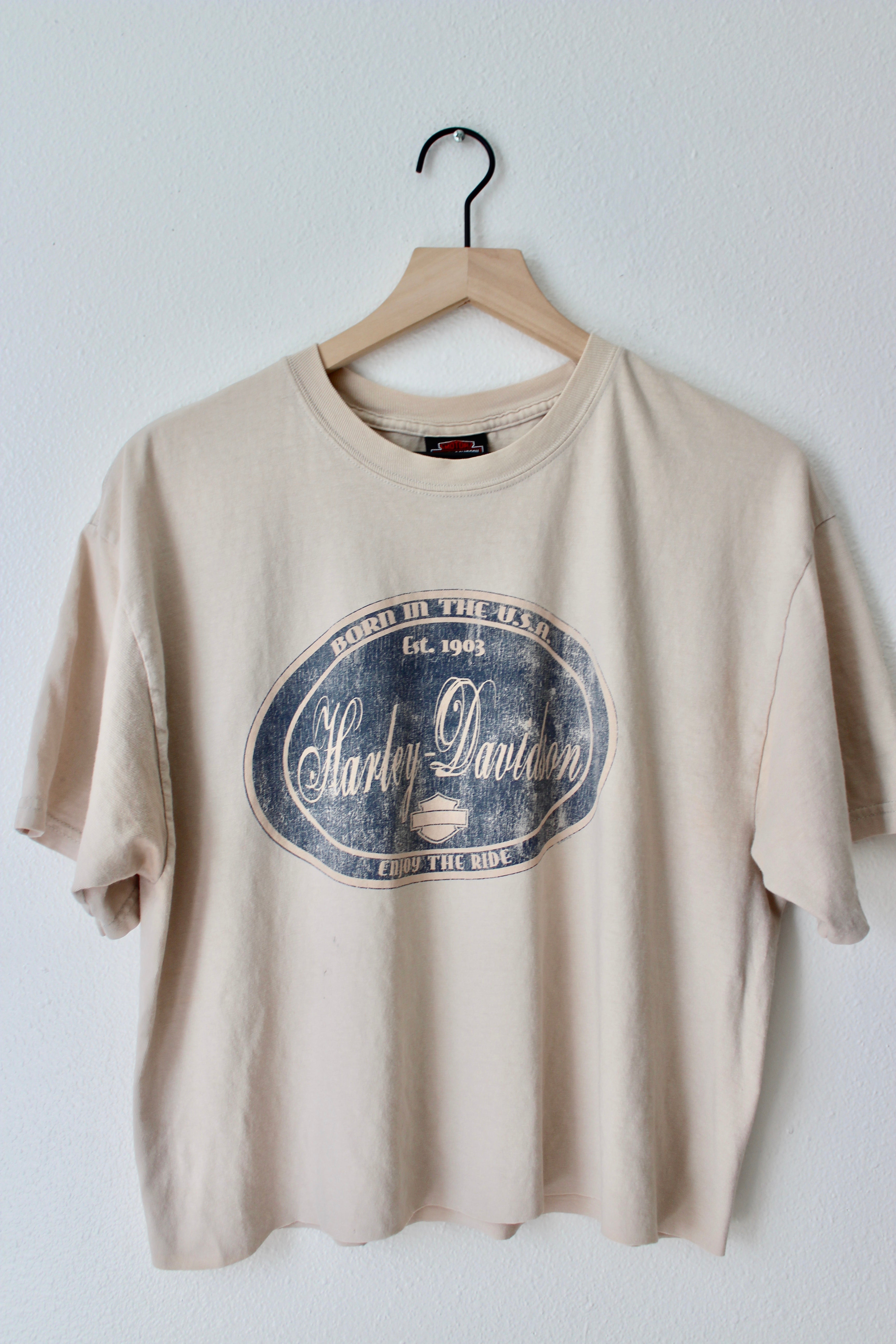 Cropped Walters Bros Harley Tee