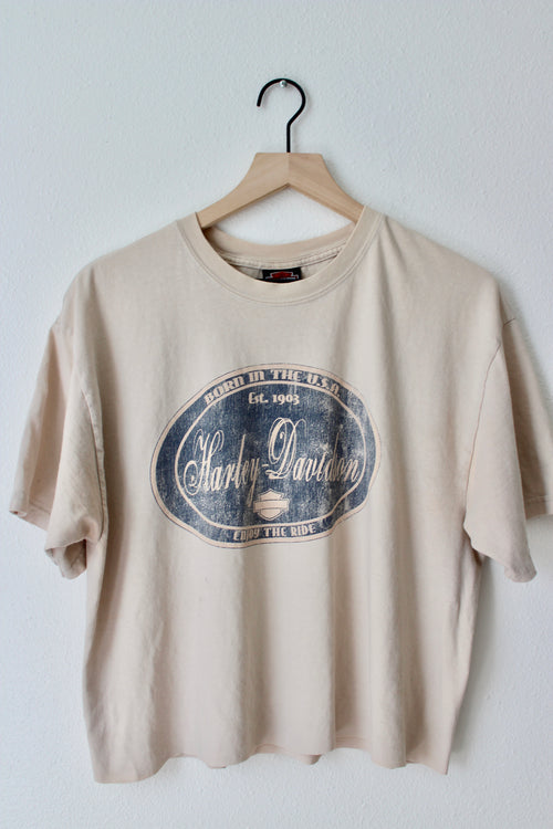 Cropped Walters Bros Harley Tee