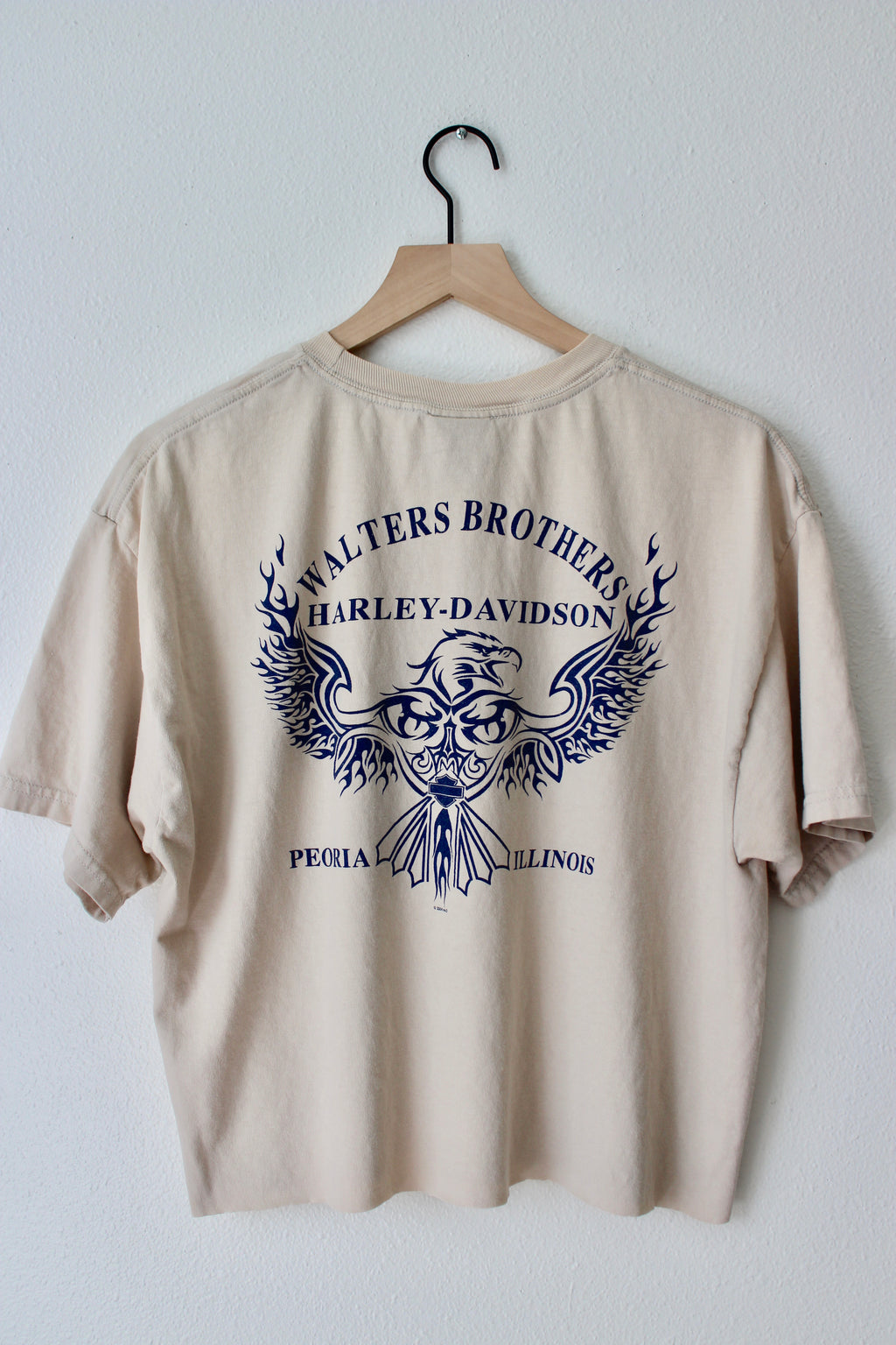 Cropped Walters Bros Harley Tee