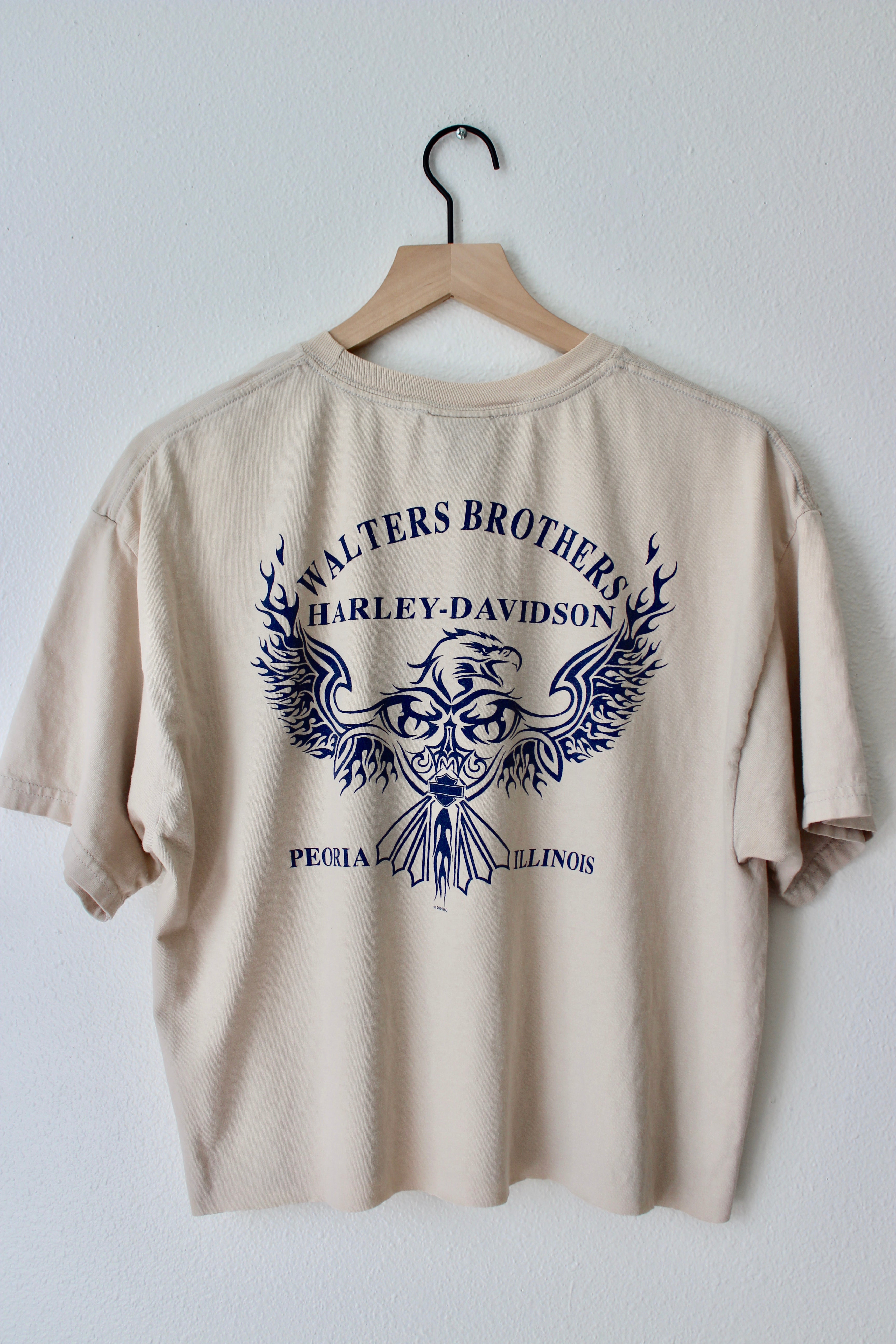 Cropped Walters Bros Harley Tee