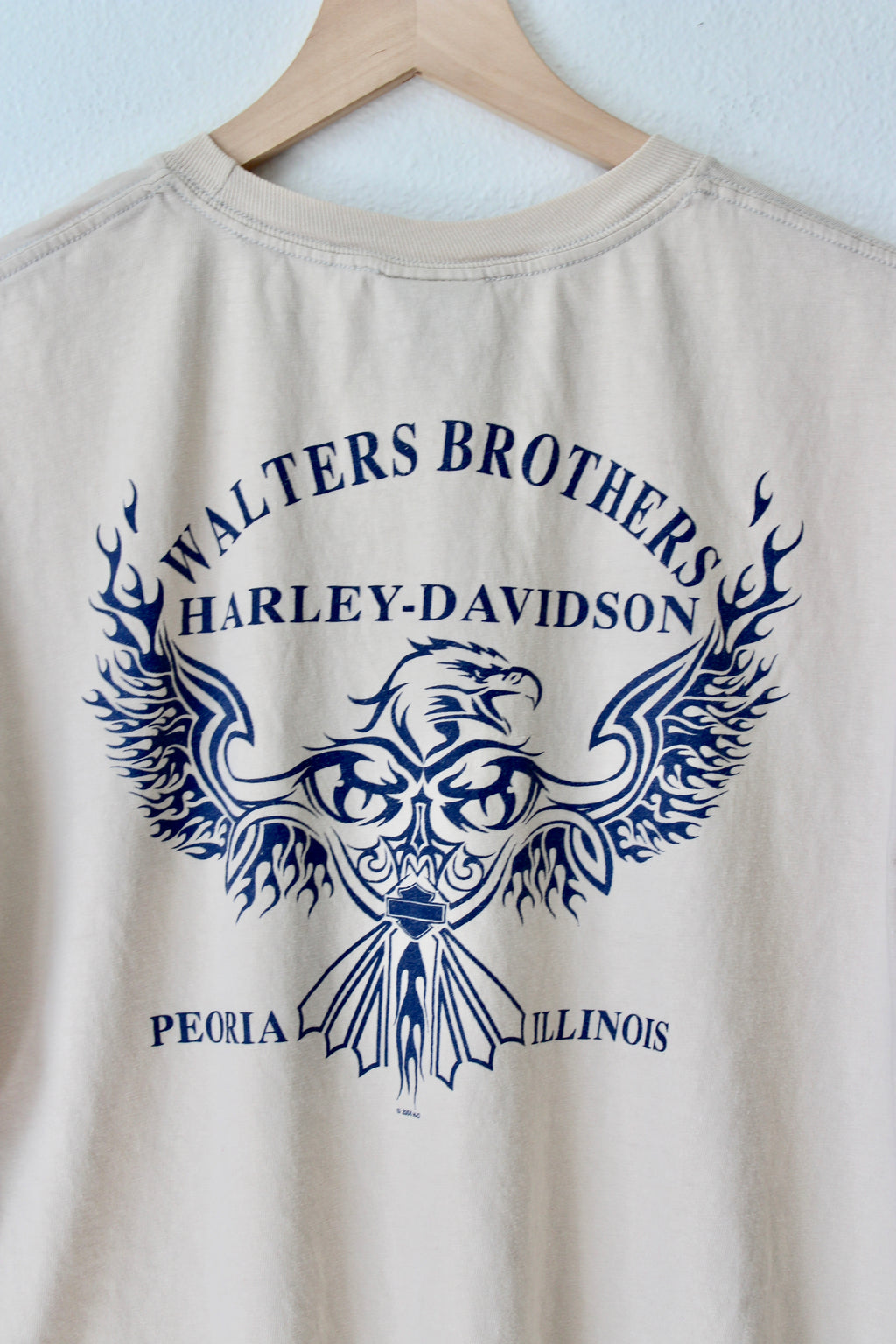 Cropped Walters Bros Harley Tee