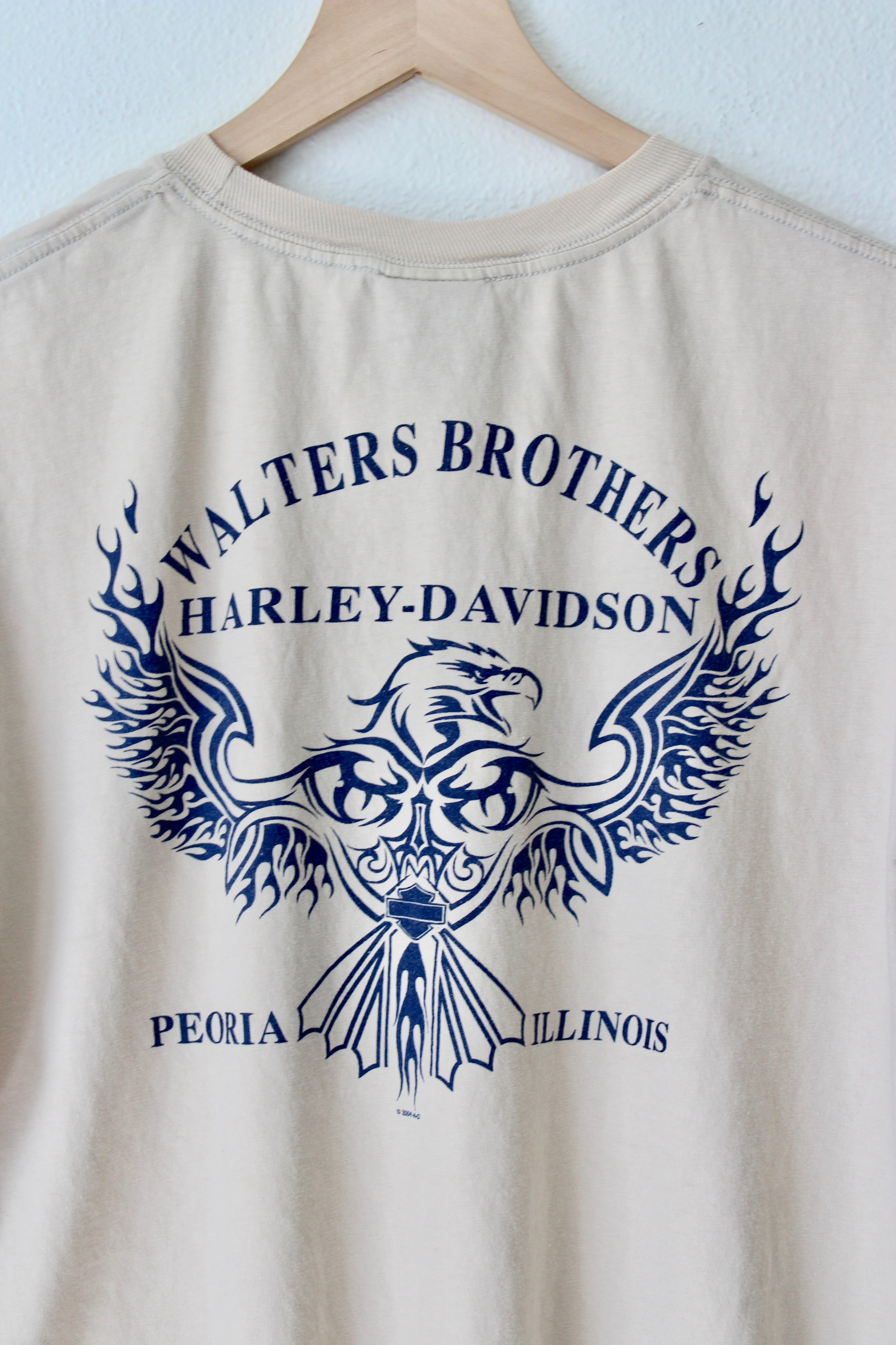 Cropped Walters Bros Harley Tee
