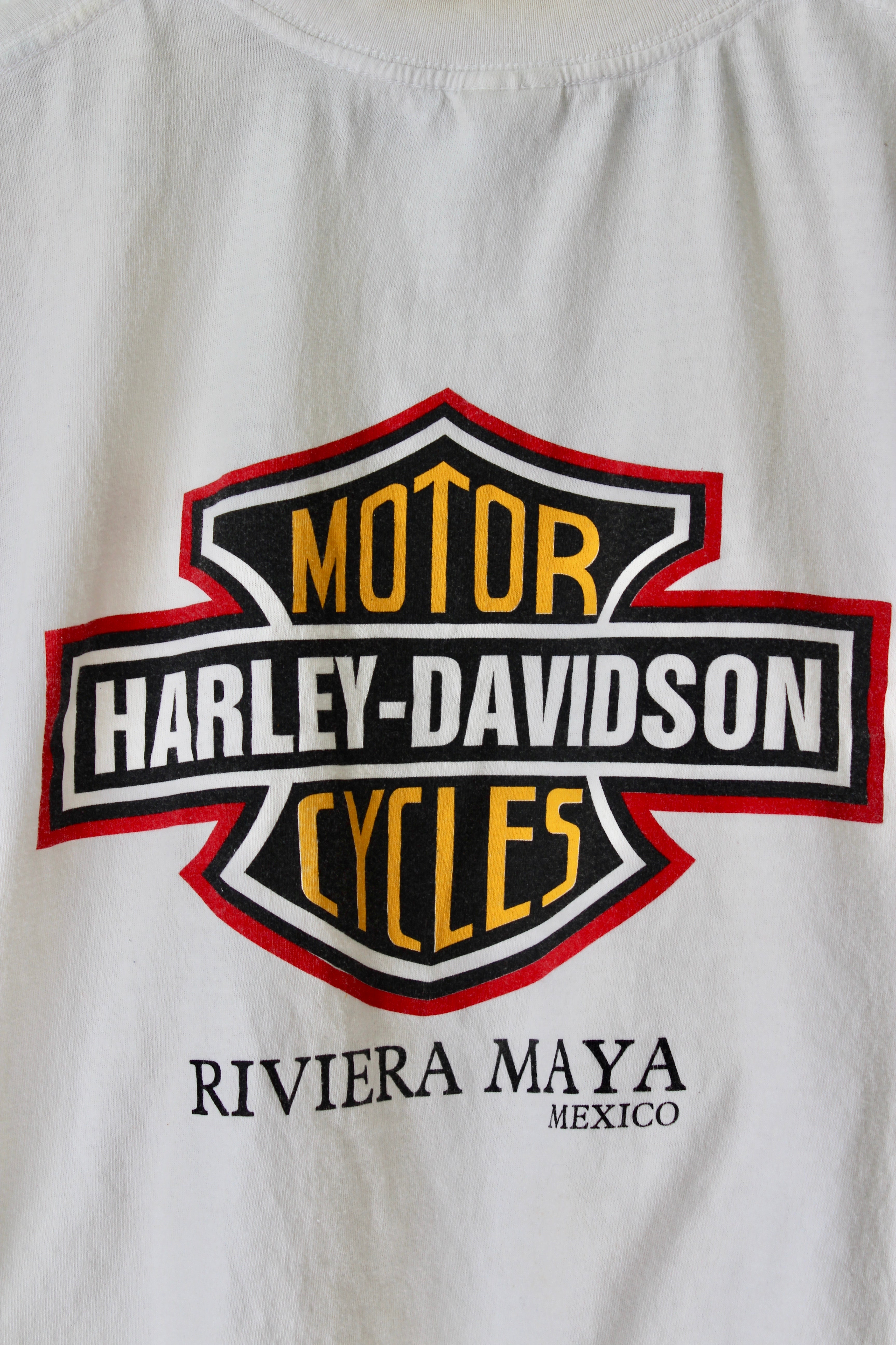 Cropped Riviera Harley Muscle Tee