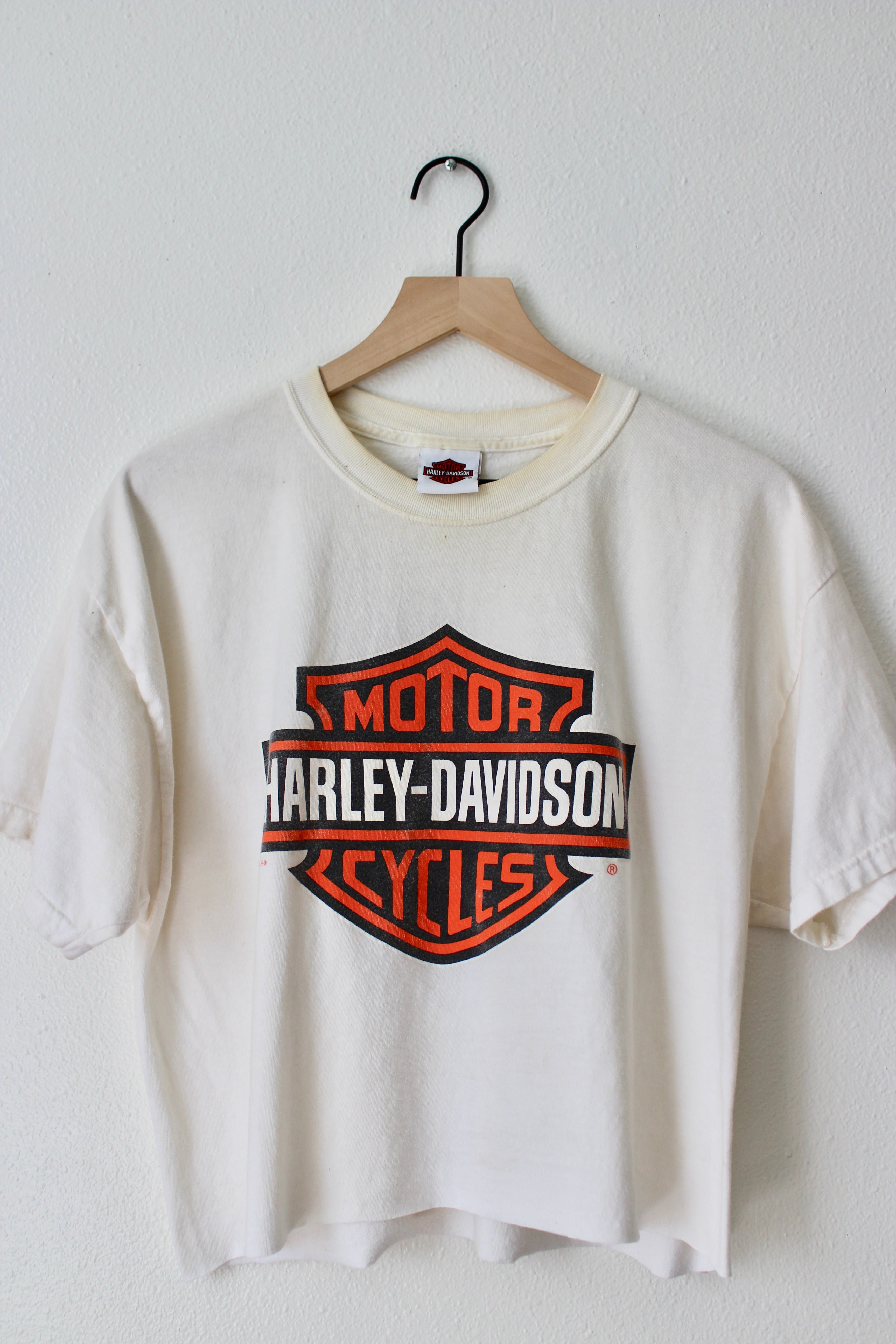 Cropped 2000's Harley Tee