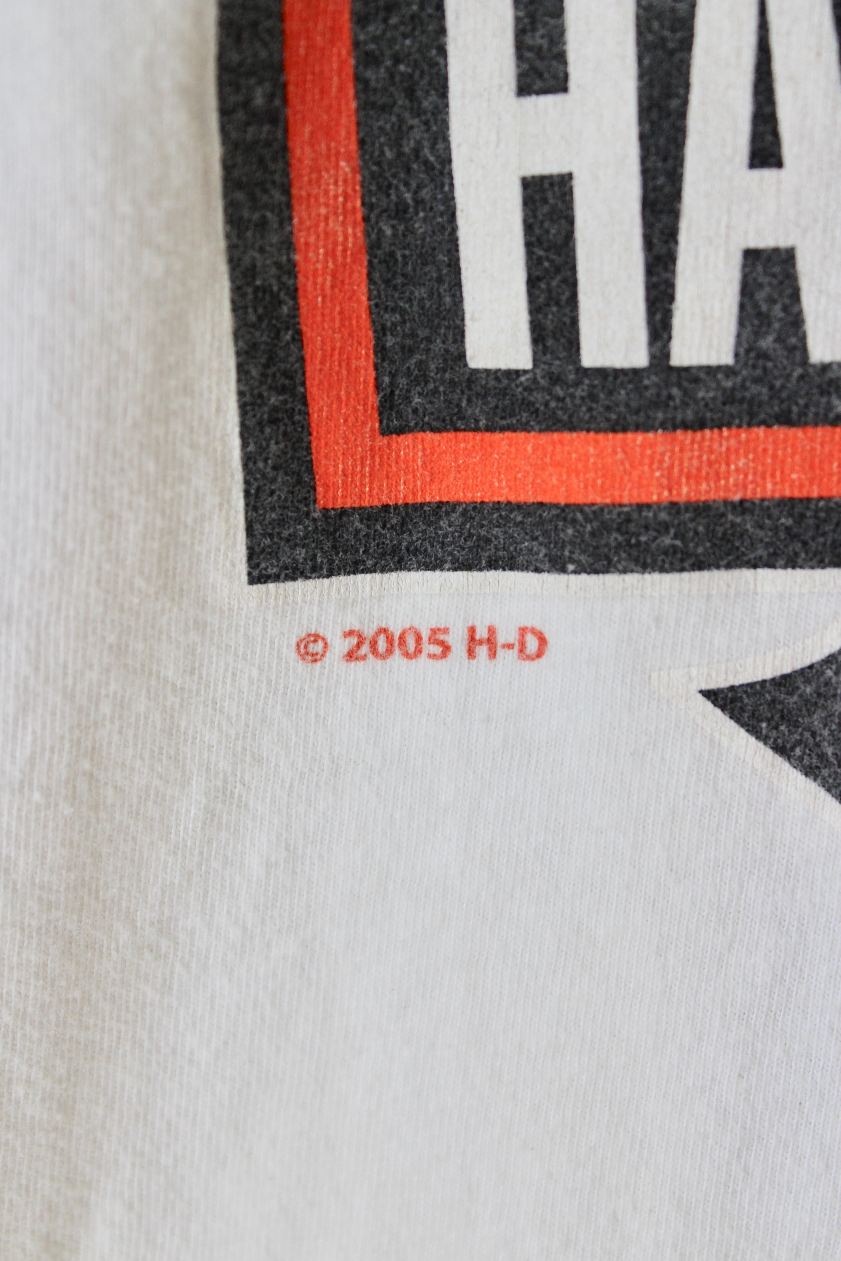 Cropped 2000's Harley Tee