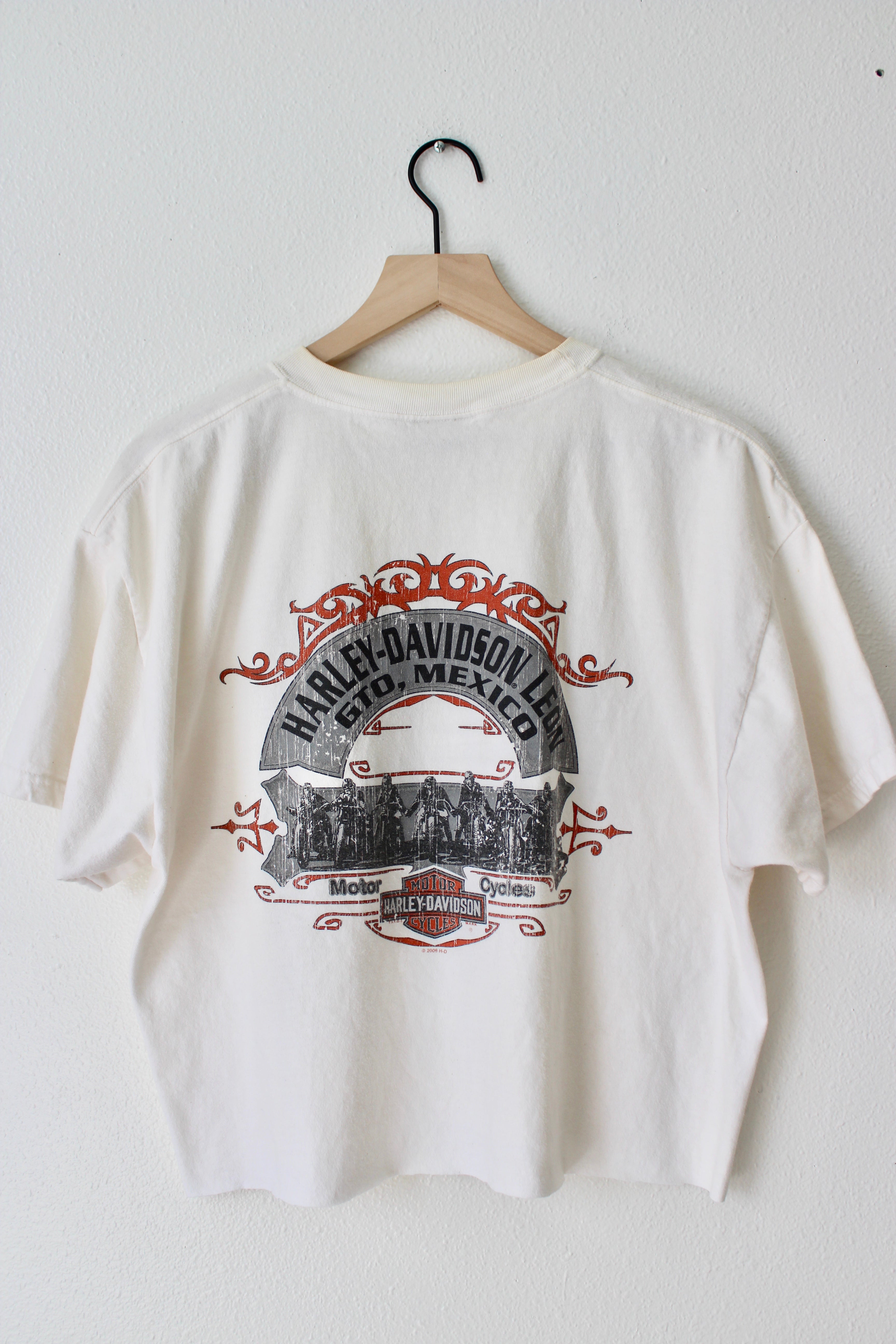 Cropped 2000's Harley Tee