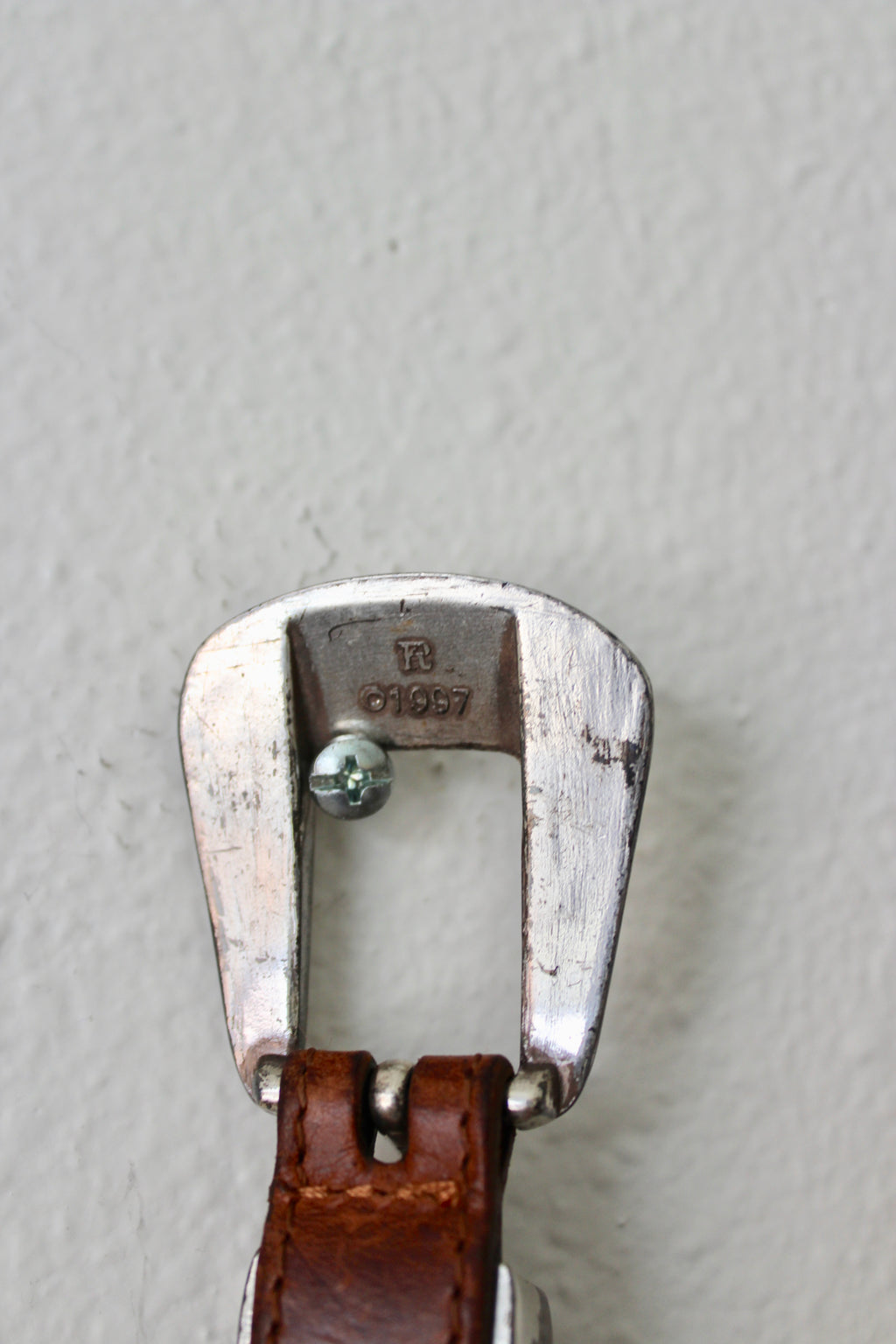 Vintage Star Leather Belt