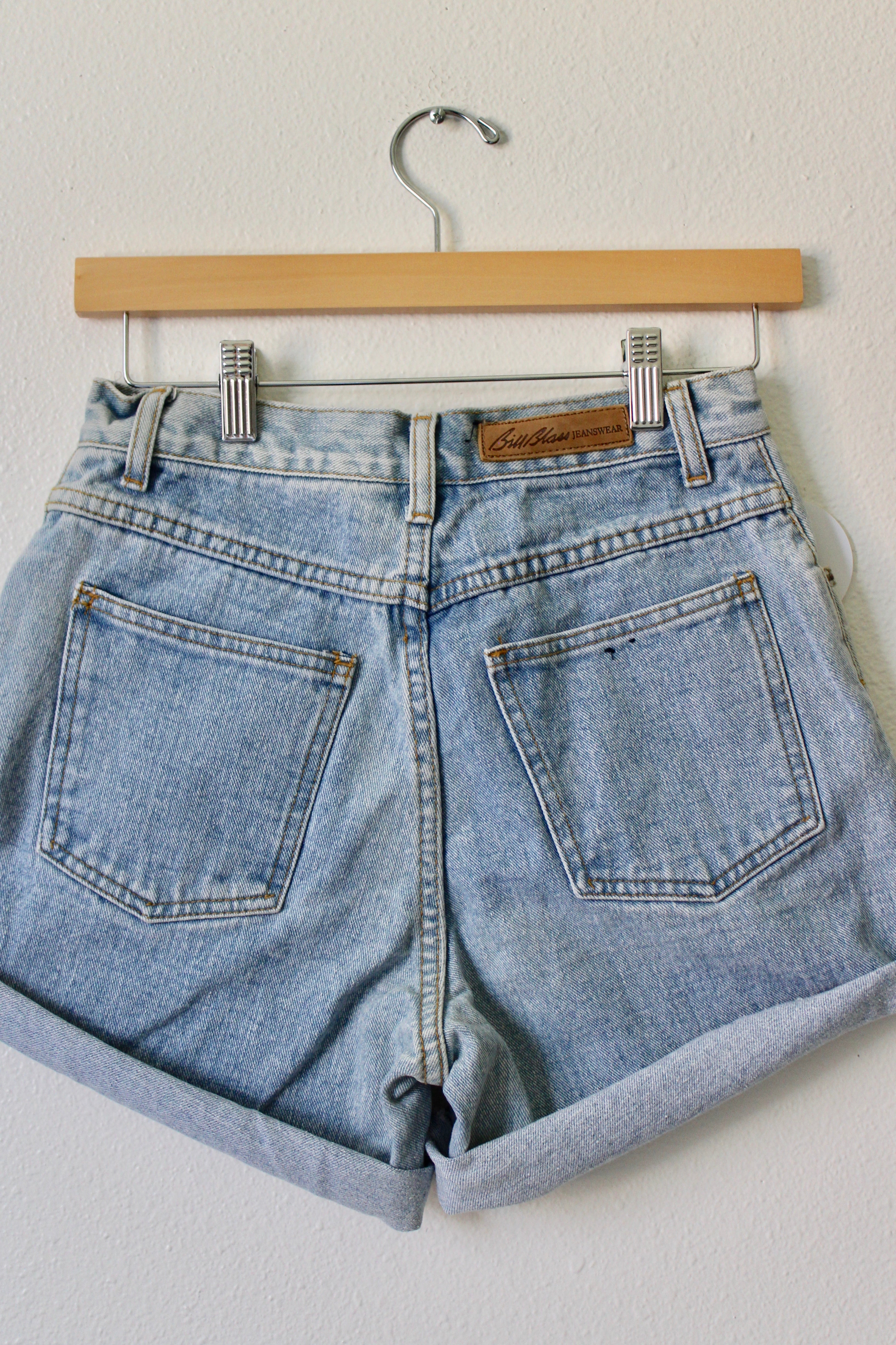 Vintage 90's Bill Blass Denim Shorts