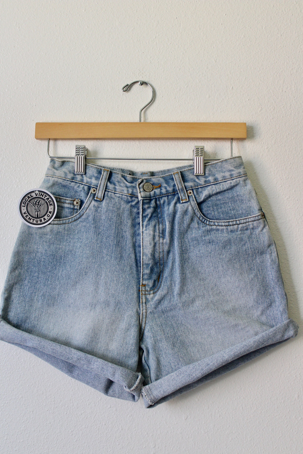 Vintage 90's Bill Blass Denim Shorts