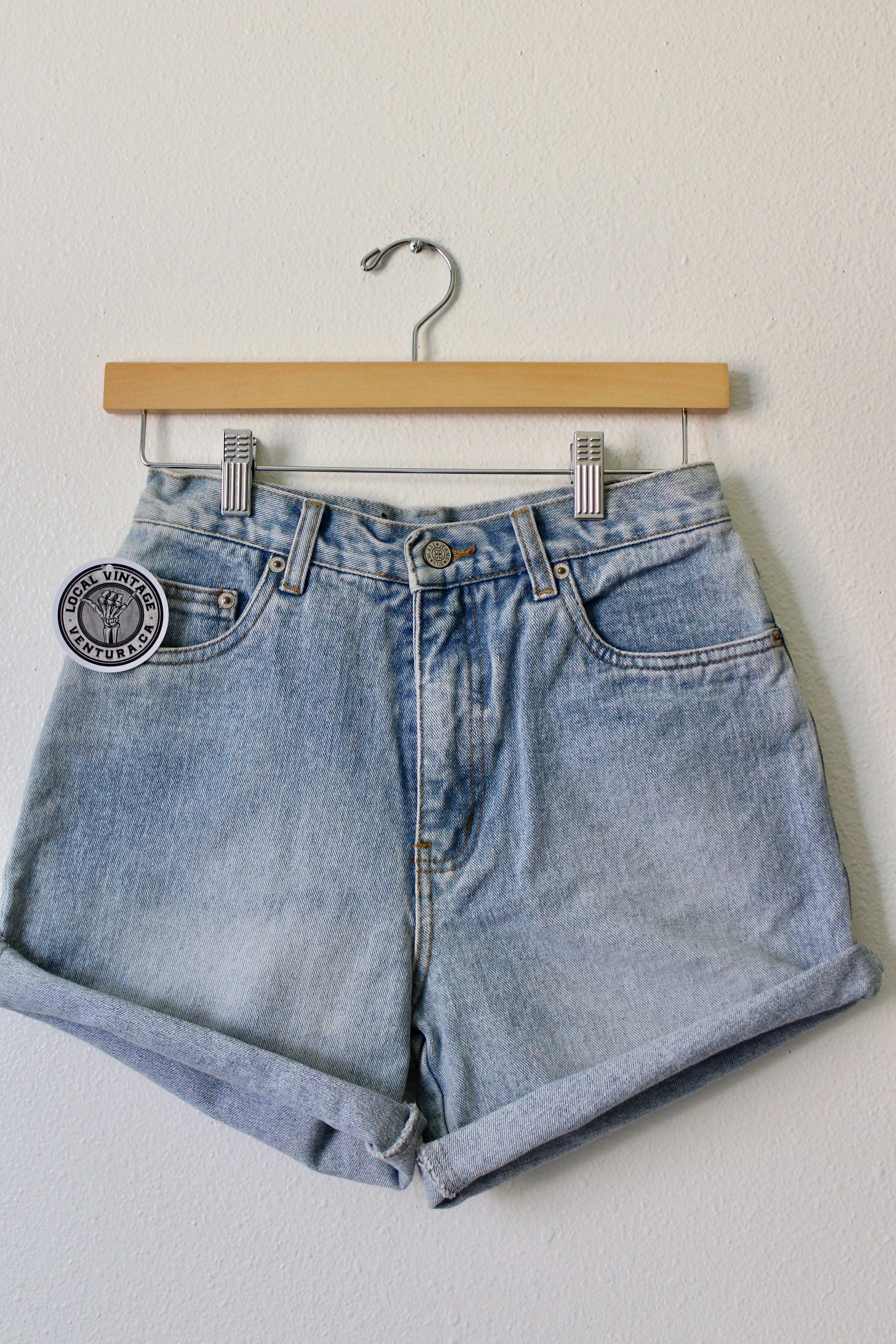 Vintage 90's Bill Blass Denim Shorts