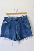 Vintage Distressed Lee's Denim Shorts