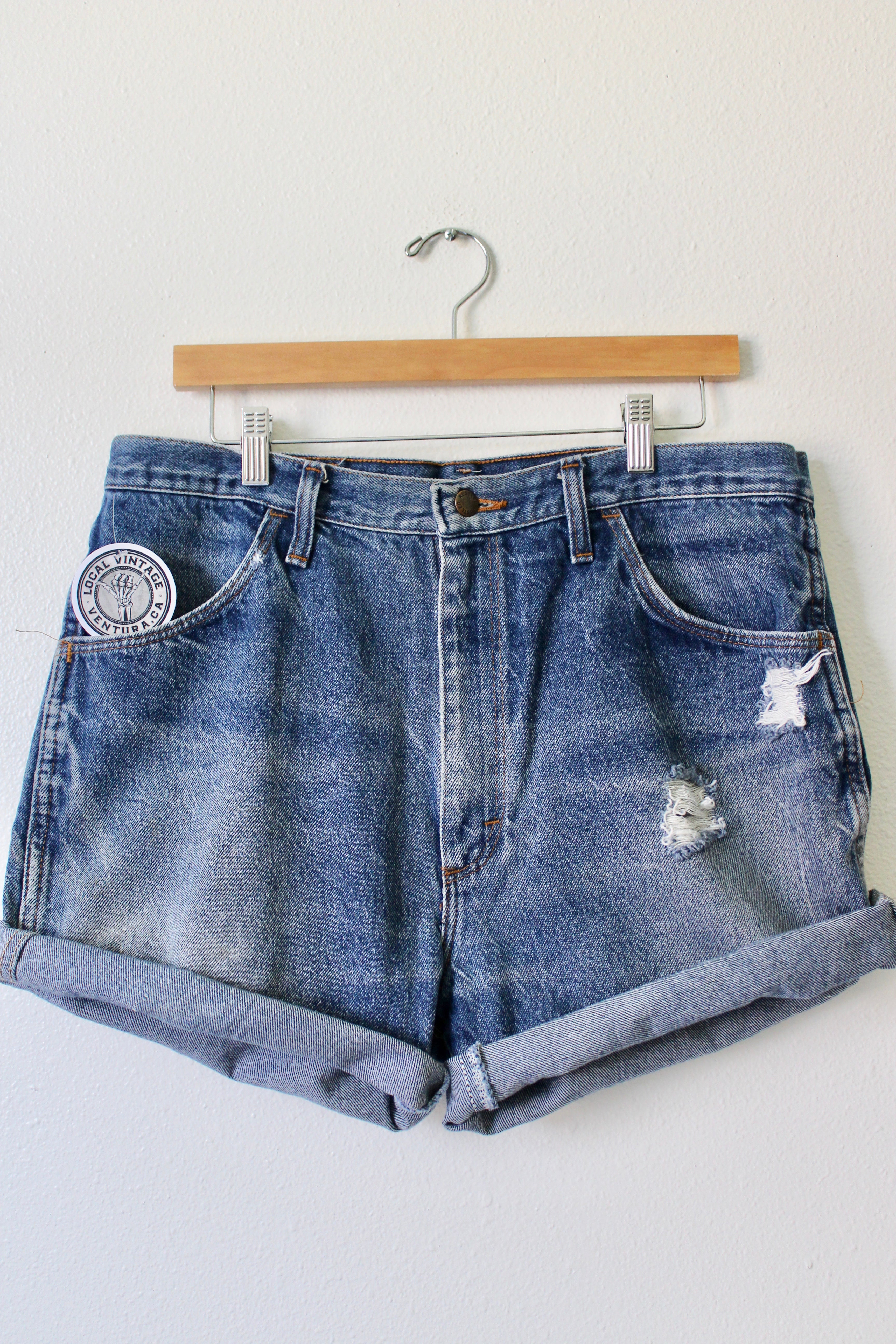 Vintage Rustlers Denim Shorts