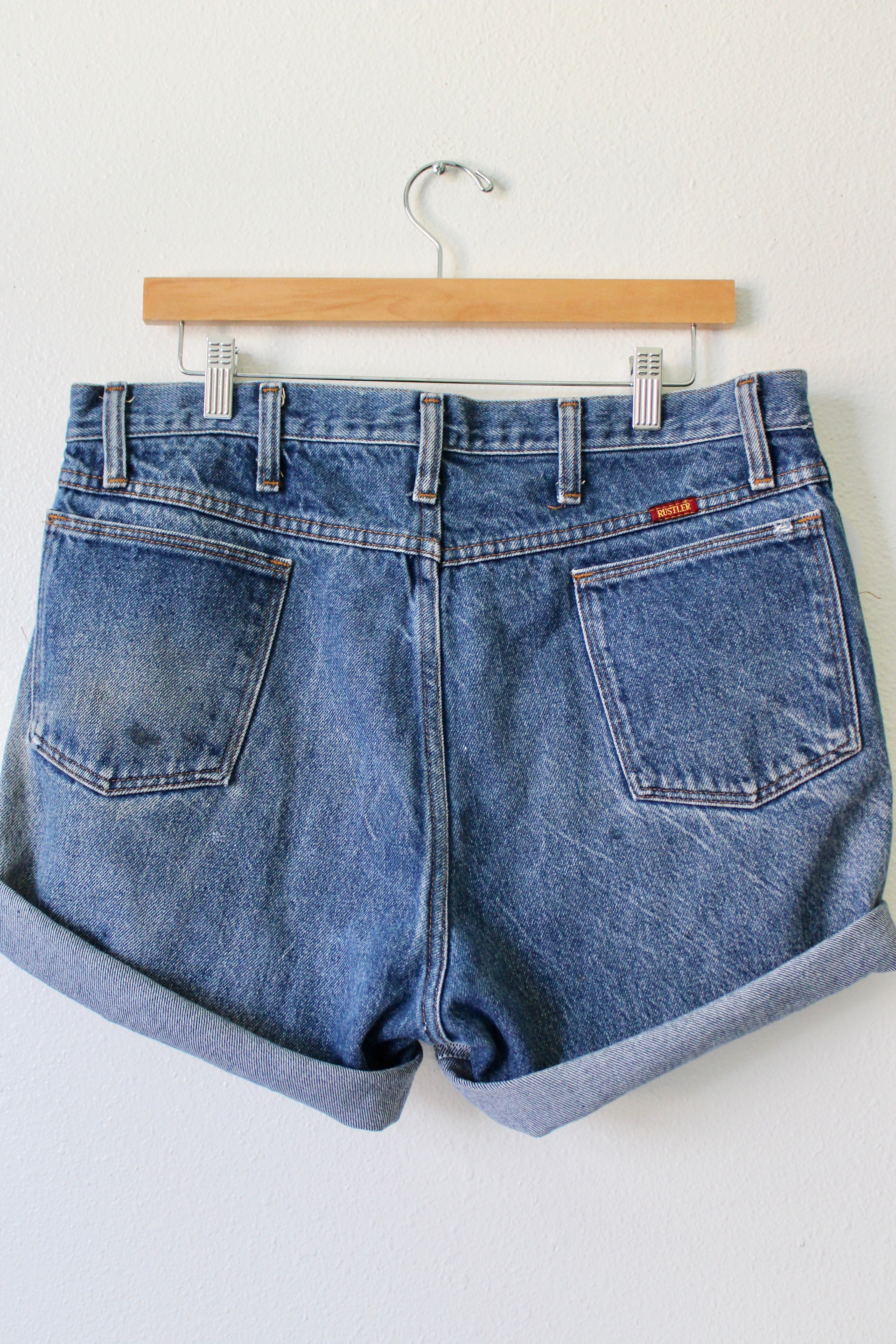 Vintage Rustlers Denim Shorts