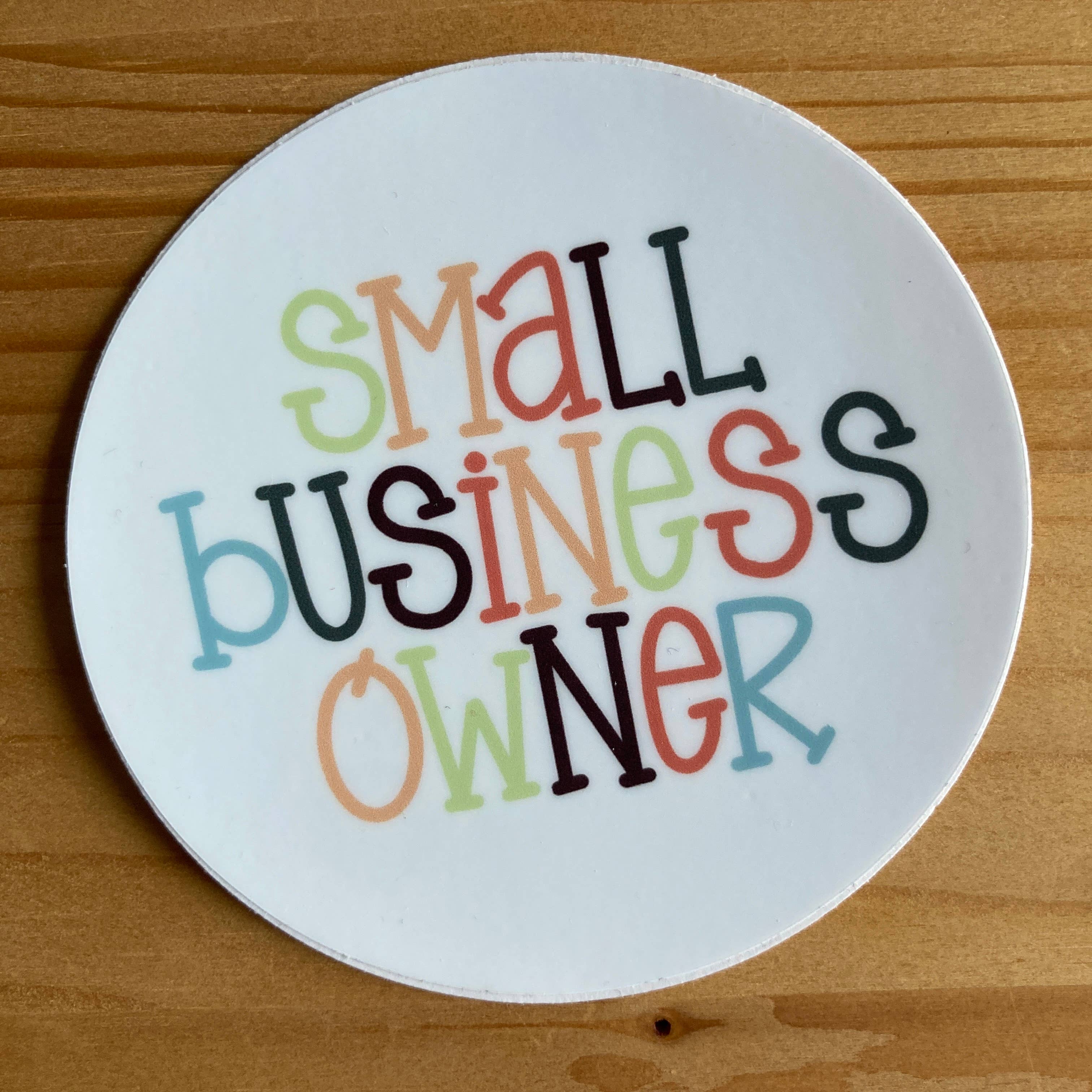 Small Business Owner Sticker
