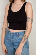 Cropped Basic Tank