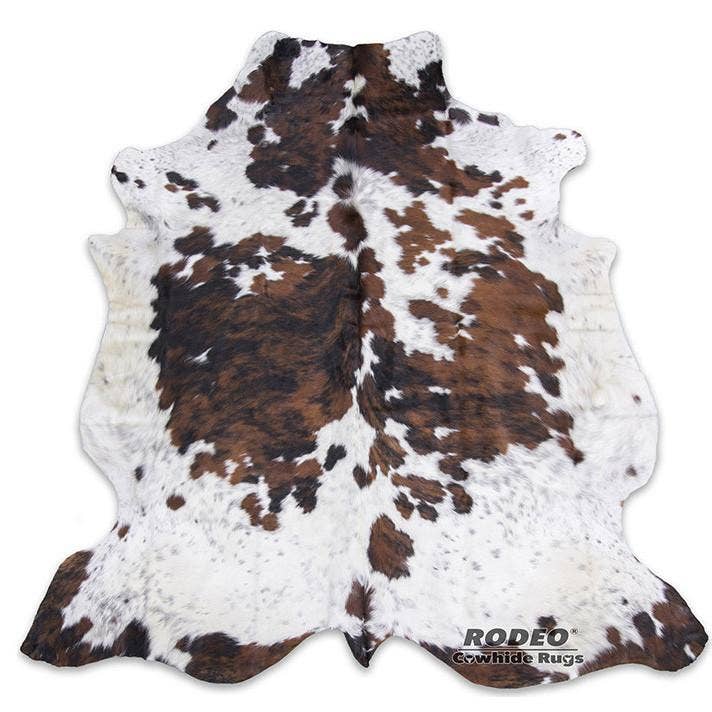 Rodeo Tricolor Cowhide Rug