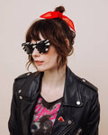 Susie Q Cherry Scrunchie Tie