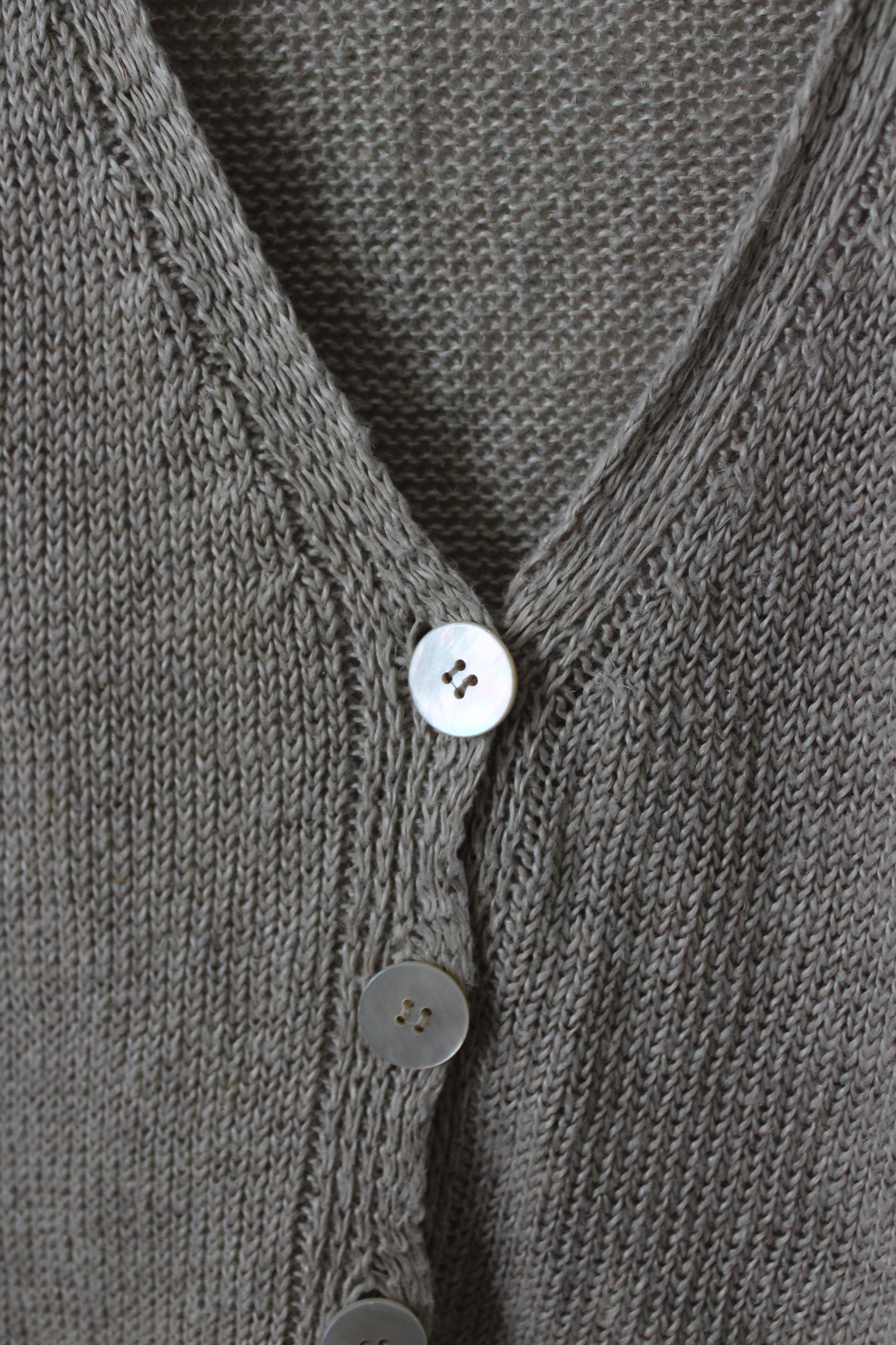 Oversized Italian Knit Vest