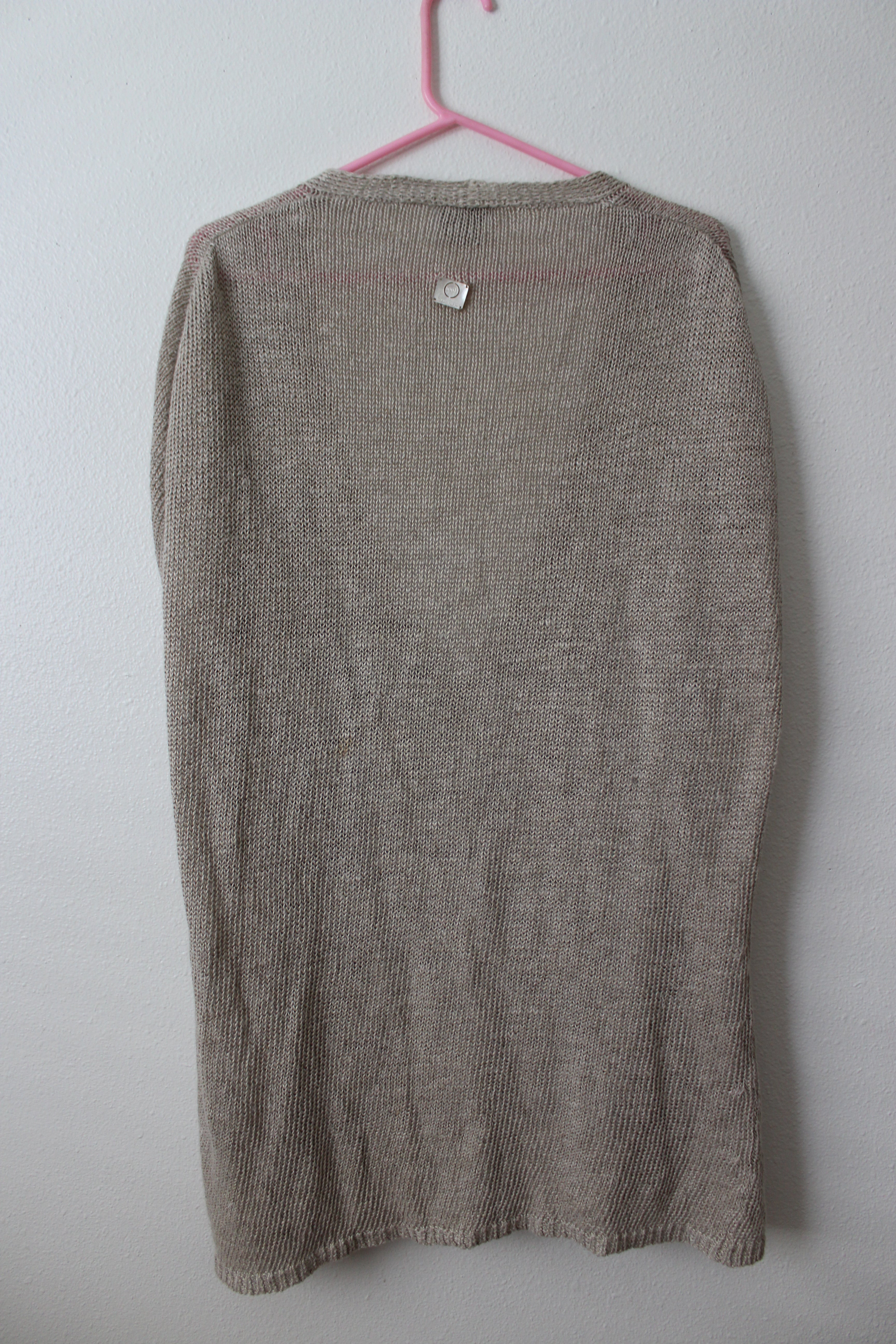 Oversized Italian Knit Vest